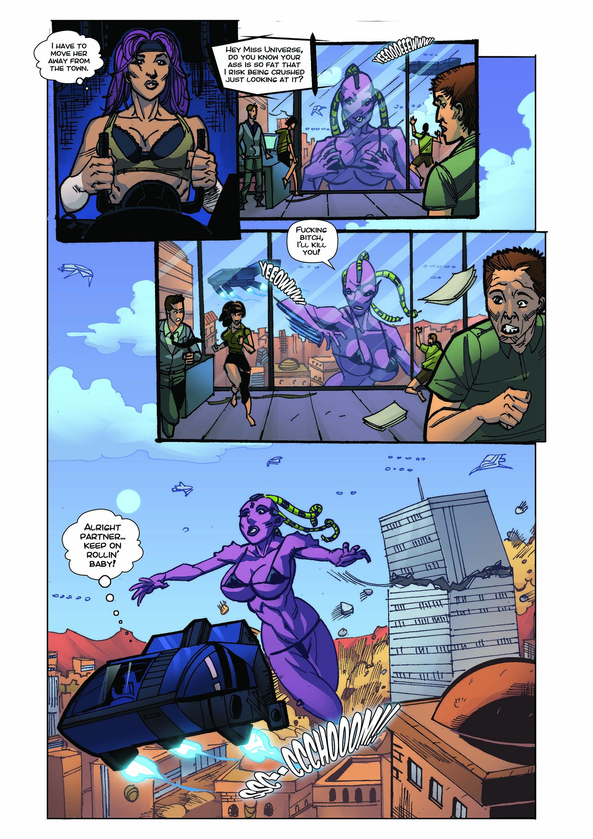 Apex Rush [Giantess Fan] 4 . Apex Rush - Chapter 4 [Giantess Fan] – page 10