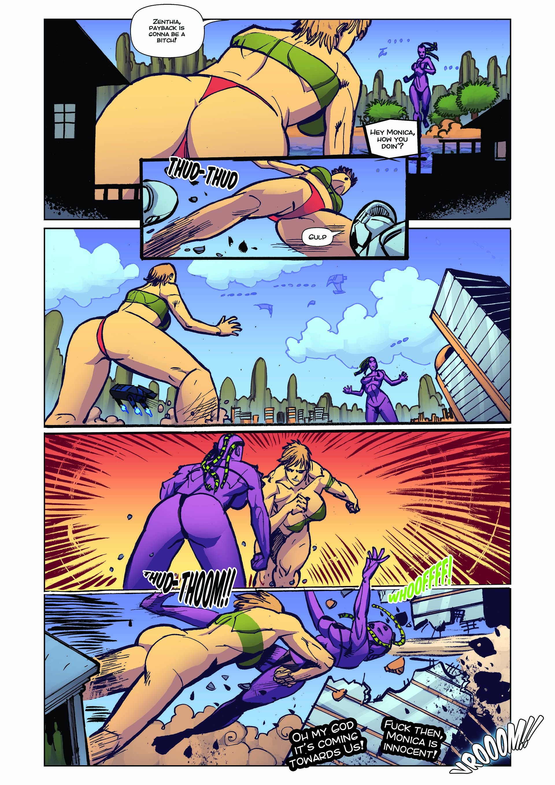 Apex Rush [Giantess Fan] 4 . Apex Rush - Chapter 4 [Giantess Fan] – page 12