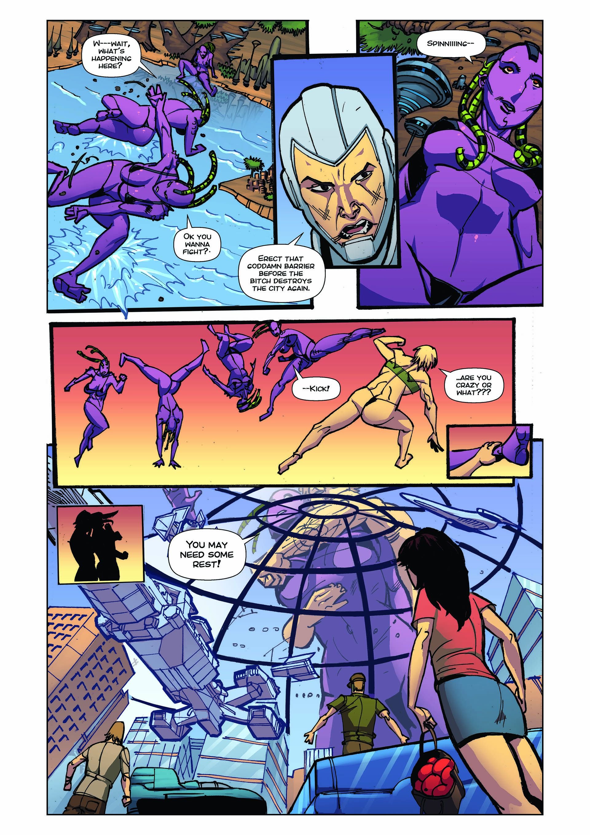 Apex Rush [Giantess Fan] 4 . Apex Rush - Chapter 4 [Giantess Fan] – page 13