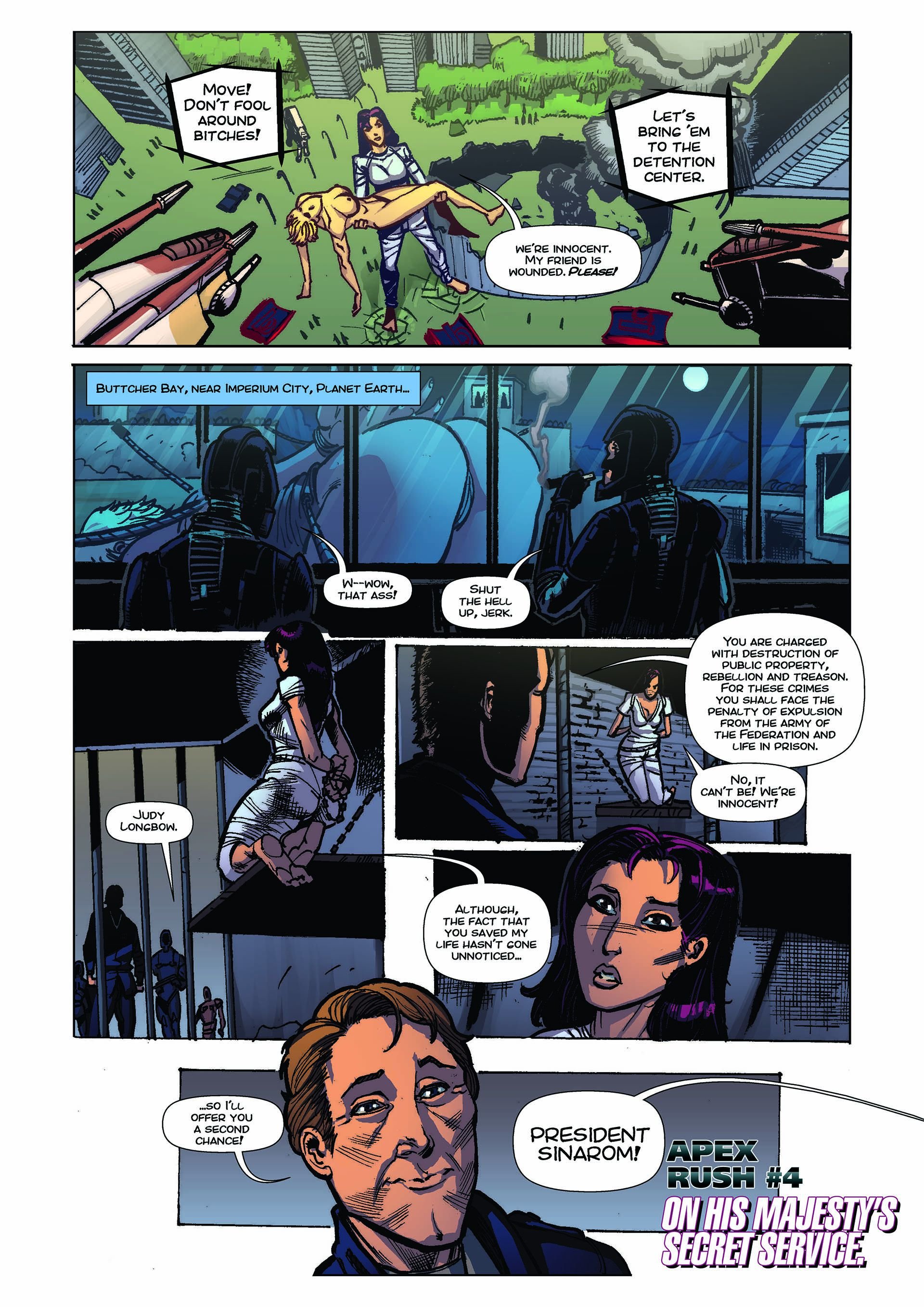 Apex Rush [Giantess Fan] 4 . Apex Rush - Chapter 4 [Giantess Fan] – page 3