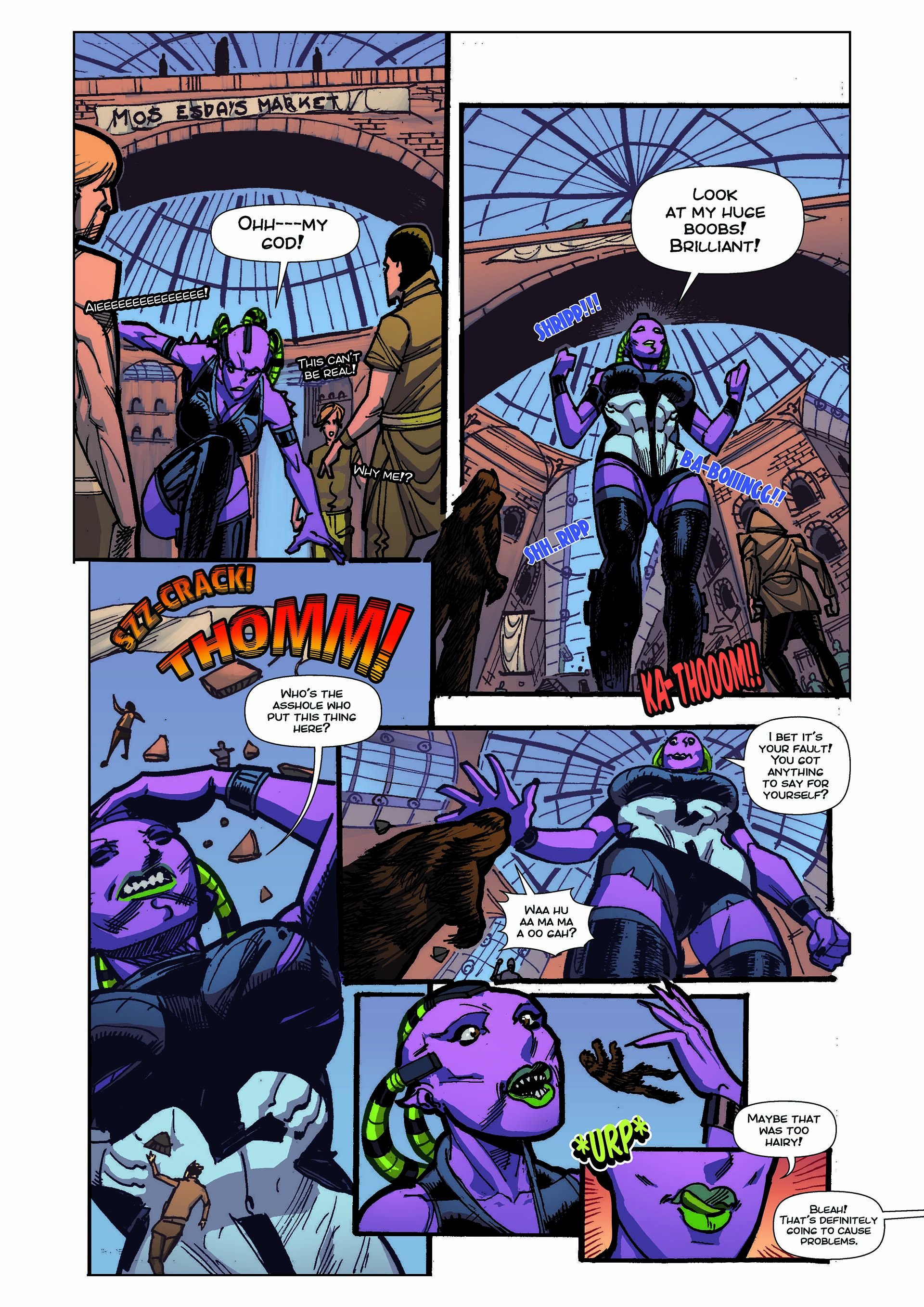 Apex Rush [Giantess Fan] 4 . Apex Rush - Chapter 4 [Giantess Fan] – page 6
