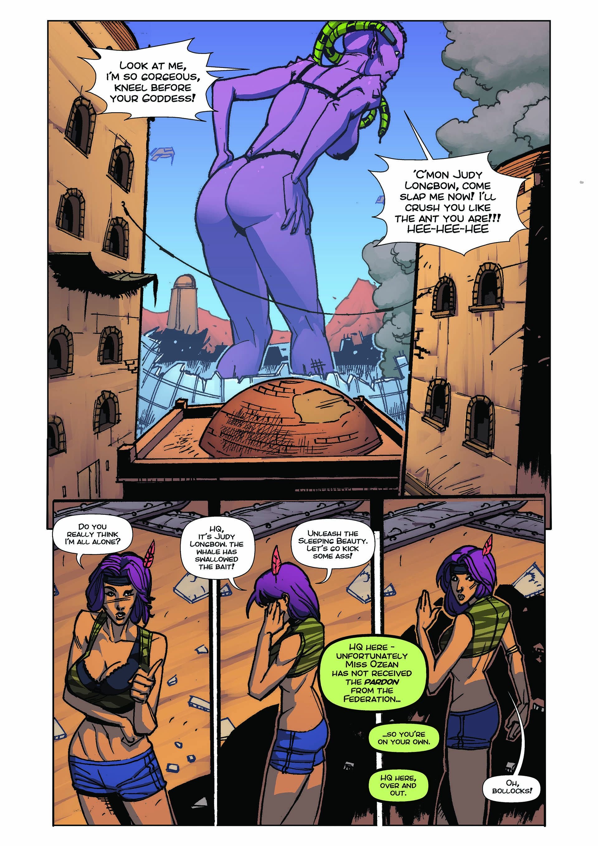 Apex Rush [Giantess Fan] 4 . Apex Rush - Chapter 4 [Giantess Fan] – page 8