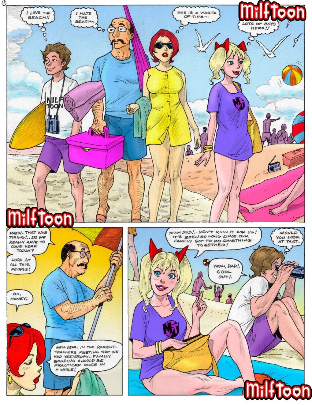 Family [MILFToon] 1.5 . Family  - Chapter 1 - Colored [MILFToon] – page 2