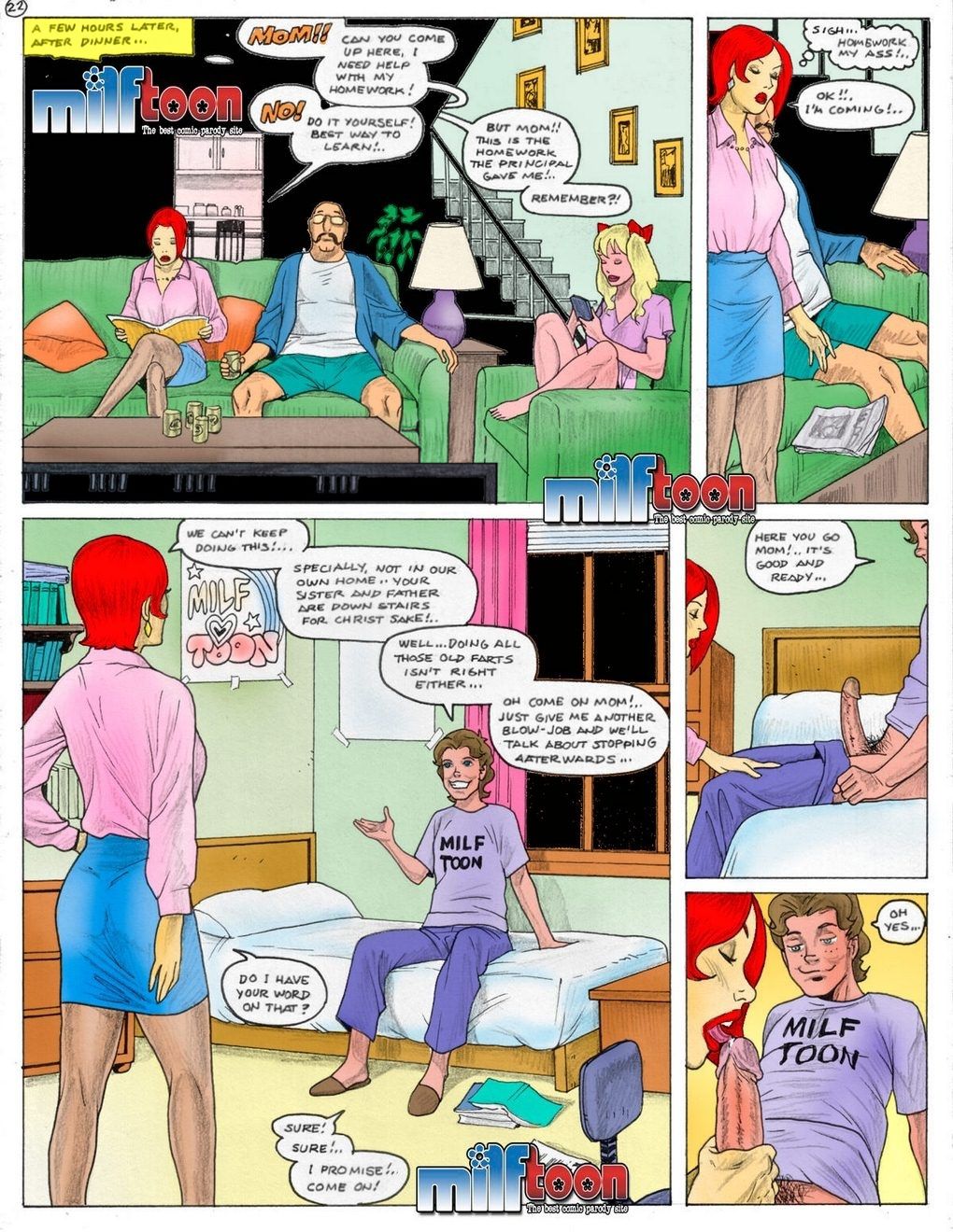 Family [MILFToon] 1.5 . Family  - Chapter 1 - Colored [MILFToon] – page 23
