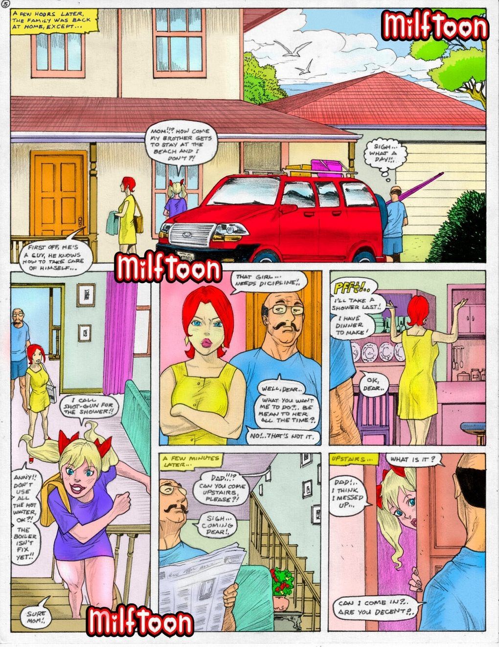 Family [MILFToon] 1.5 . Family  - Chapter 1 - Colored [MILFToon] – page 6