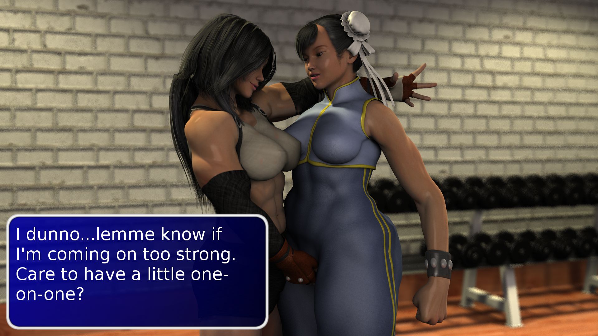 Arm Day VS Leg Day [SquarePeg3D] 1 . Arm Day VS Leg Day  - Chapter 1 [SquarePeg3D] – page 12