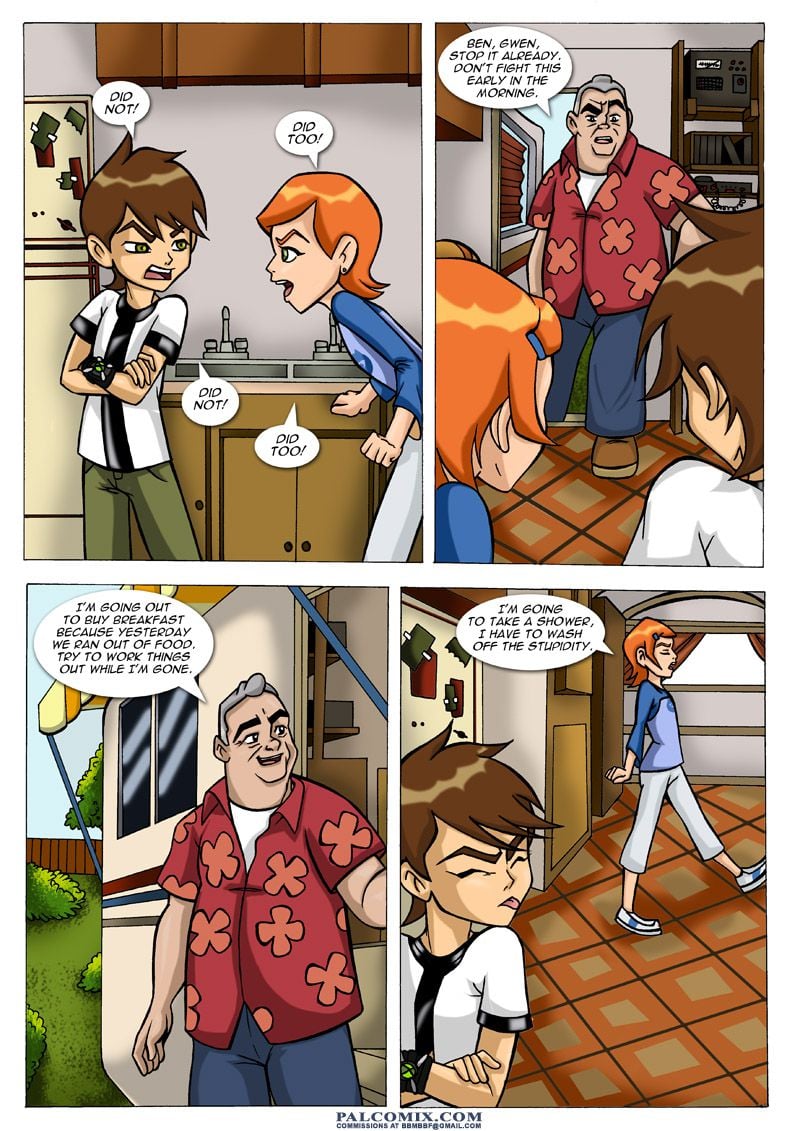 Ben’s New Experiences (Ben 10) [Palcomix] 1 . Ben's New Experiences  - Chapter 1 (Ben 10) [Palcomix] – page 1