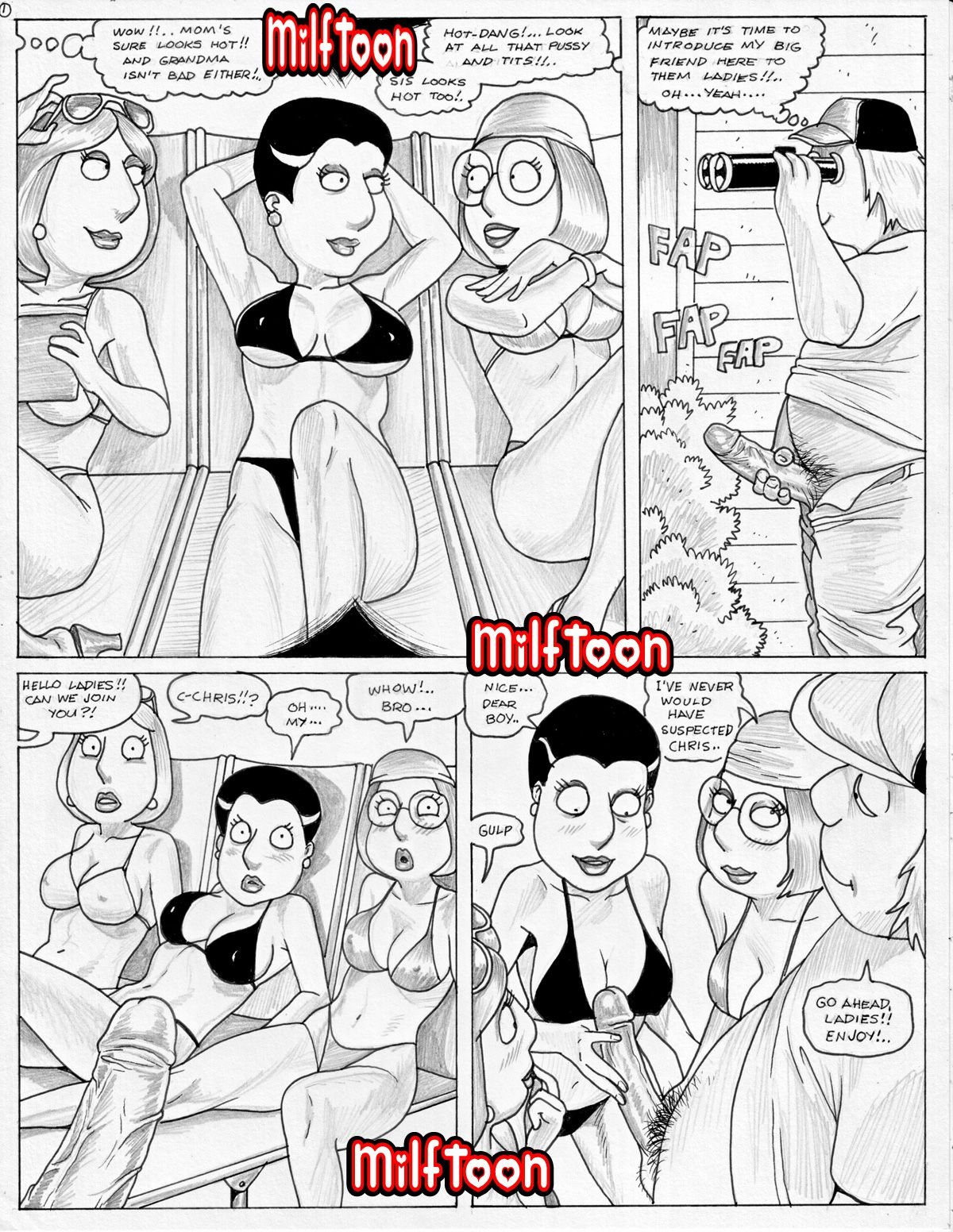 Family Teen (Family Guy) [MILFToon] 1 . Family Teen  - Chapter 1 (Family Guy) [MILFToon] – page 1