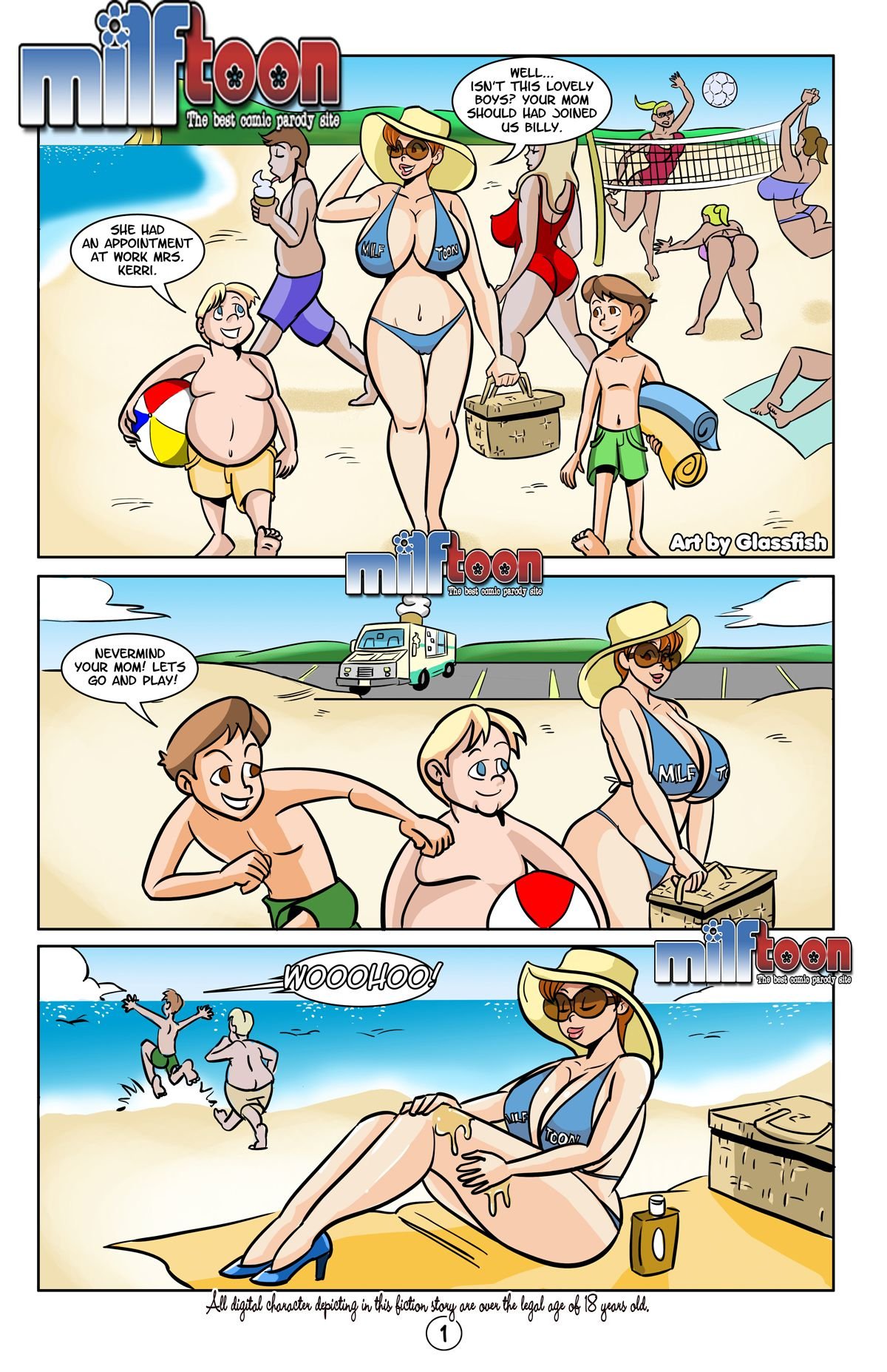 Friends With Benefits [MILFToon] 1 . Friends With Benefits  - Chapter 1 [MILFToon] – page 2