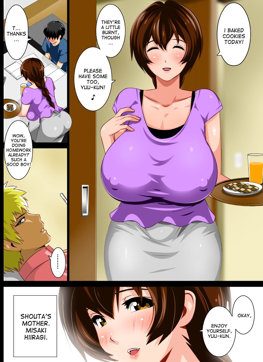 Reibo Misaki ~Kinpatsu Musuko to Onaho Haha [Rara8] 1 . Reibo Misaki  - Chapter 1 - Kinpatsu Musuko to Onaho Haha [Rara8] – page 4