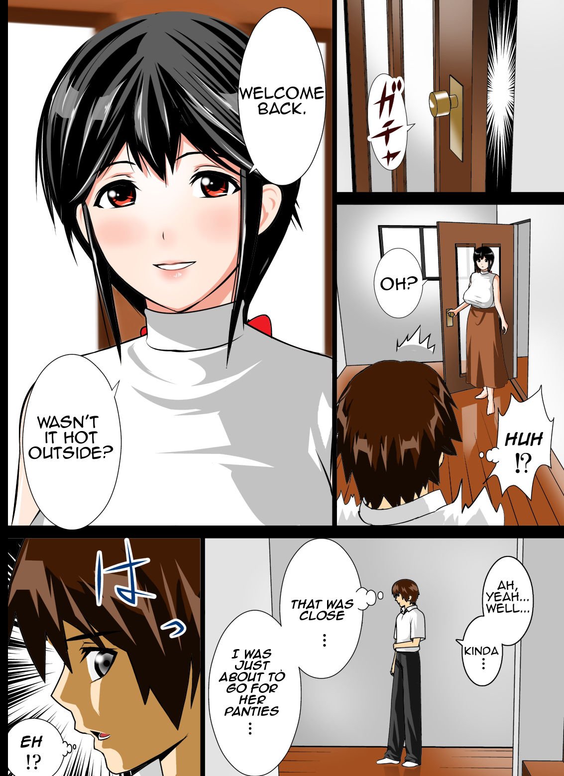 Renbo Seikatsu ~ Mama no Bakunyuu wa Boku no Mono [Rara8] 1 . Renbo Seikatsu  - Chapter 1 Mama no Bakunyuu wa Boku no Mono [Rara8] – page 10