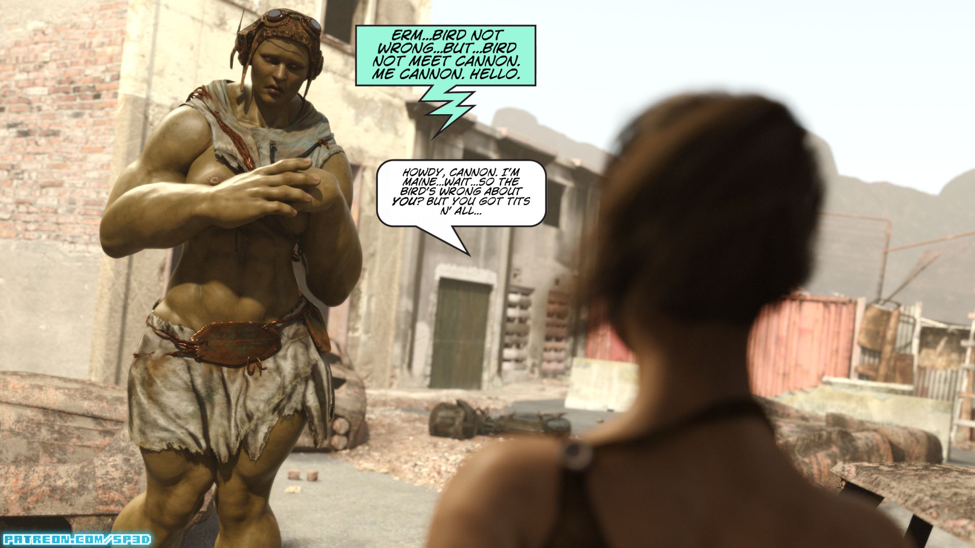 Plutonic (Fallout) [SquarePeg3D] 1 . Plutonic  - Chapter 1 (Fallout) [SquarePeg3D] – page 8