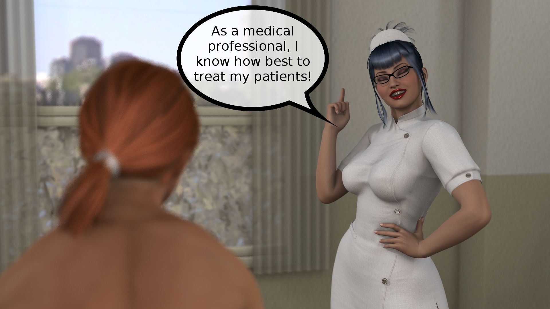 The Affliction [SquarePeg3D] 1 . The Affliction - Chapter 1 - Dialog [SquarePeg3D] – page 5