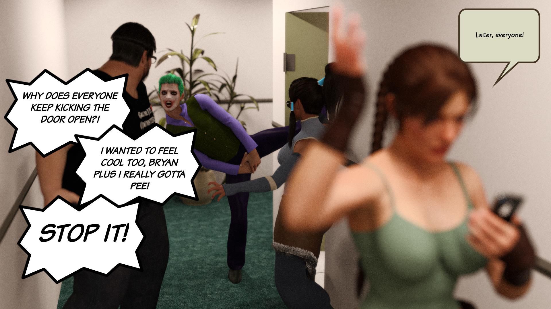 Unconventional [SquarePeg3D] 1 . Unconventional  - Chapter 1 - Dialog [SquarePeg3D] – page 110