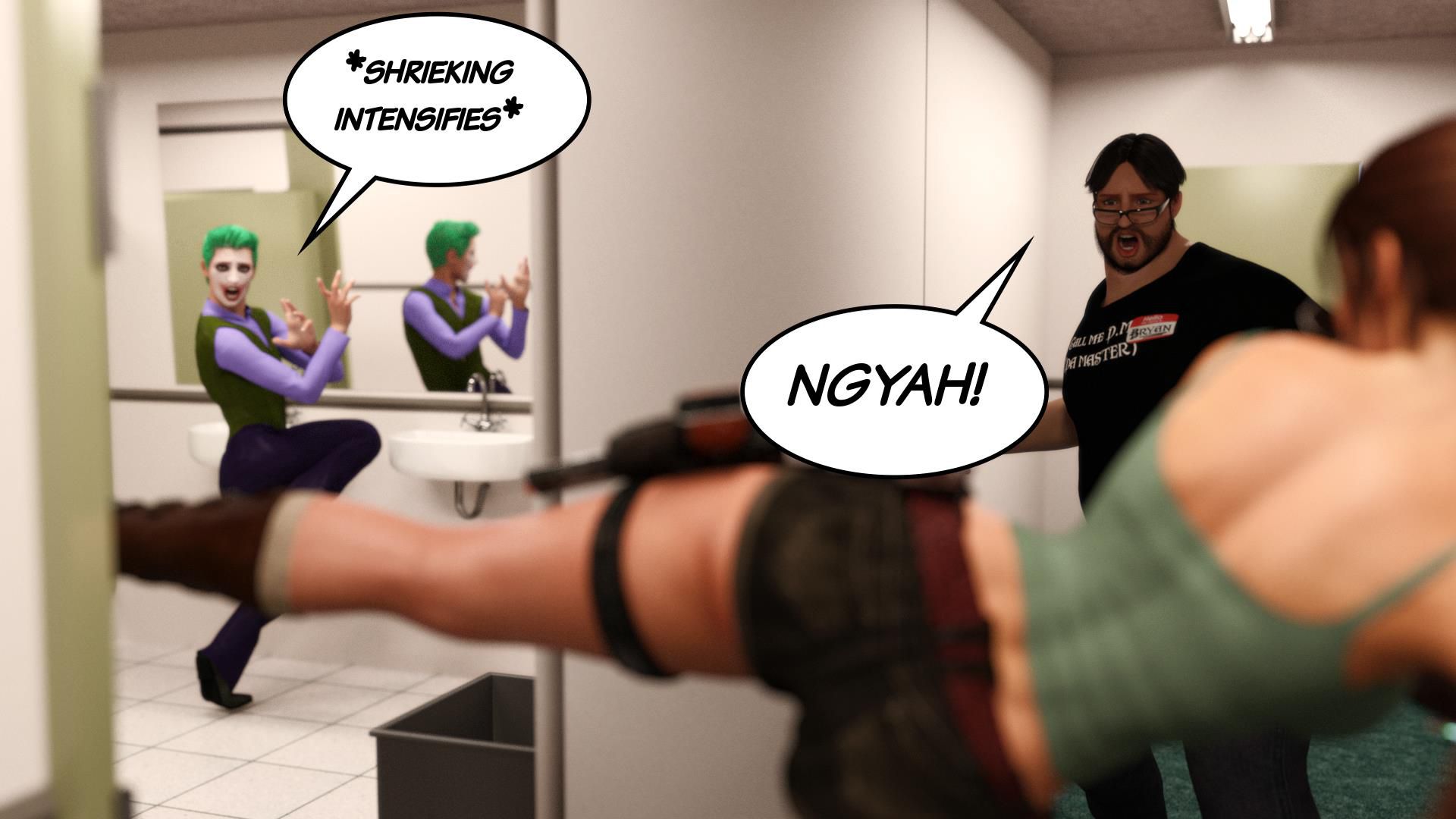 Unconventional [SquarePeg3D] 1 . Unconventional  - Chapter 1 - Dialog [SquarePeg3D] – page 13