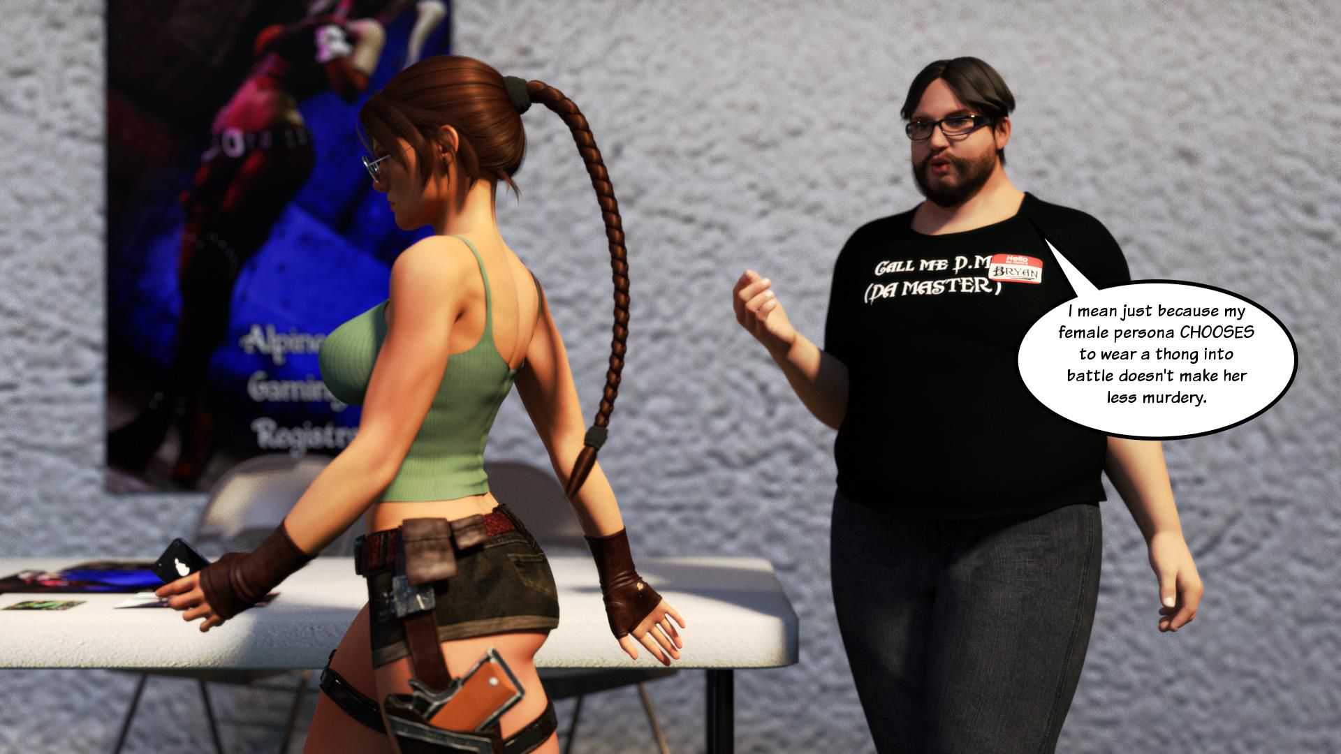 Unconventional [SquarePeg3D] 1 . Unconventional  - Chapter 1 - Dialog [SquarePeg3D] – page 3