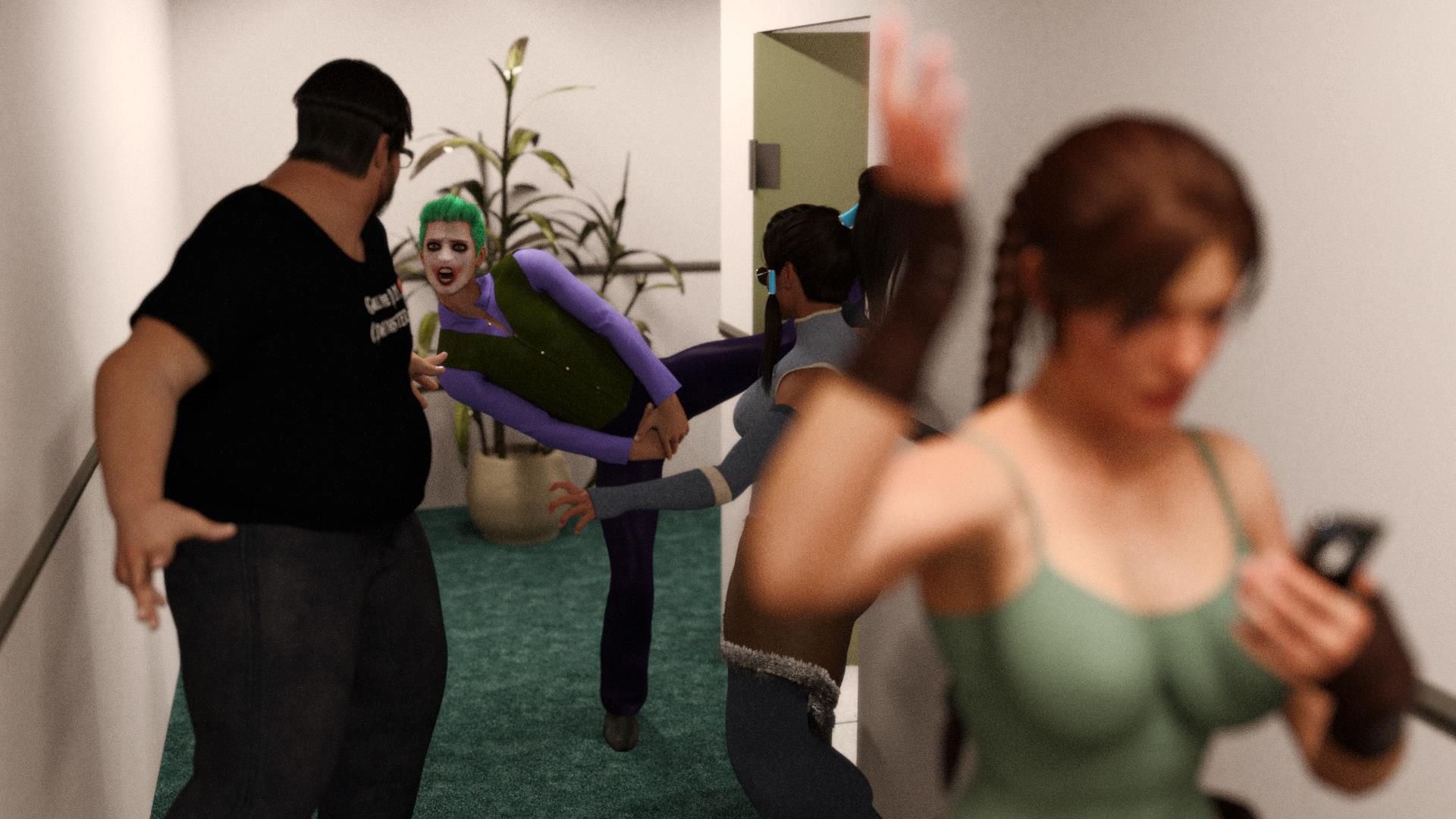 Unconventional [SquarePeg3D] 1.5 . Unconventional - Chapter 1 - No Dialog [SquarePeg3D] – page 110
