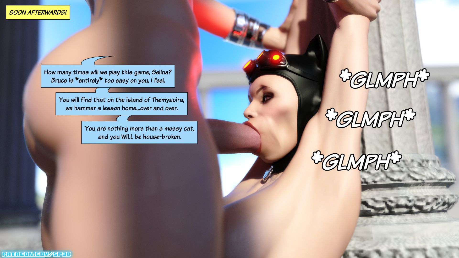 What Happens on Themyscira (Justice League) [SquarePeg3D] 1 . What Happens on Themyscira  - Chapter 1 - Dialog (Justice League) [SquarePeg3D] – page 2