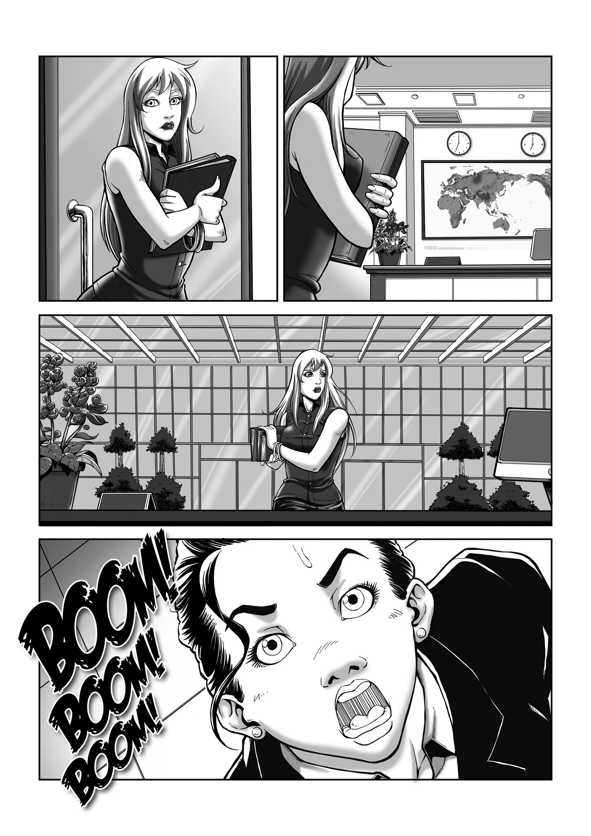 A Secretary’s Tale [Giantess Fan] 1 . A Secretary's Tale - Chapter 1 [Giantess Fan] – page 5