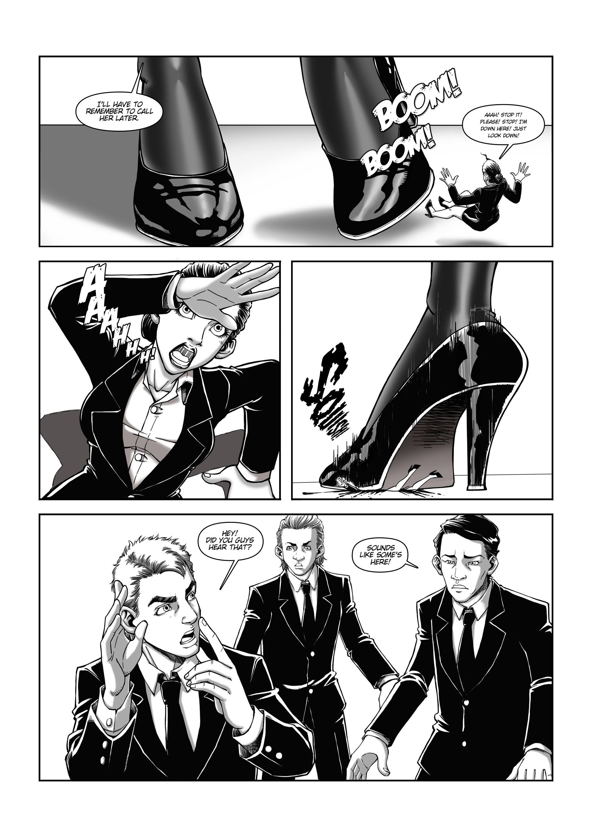 A Secretary’s Tale [Giantess Fan] 1 . A Secretary's Tale - Chapter 1 [Giantess Fan] – page 8
