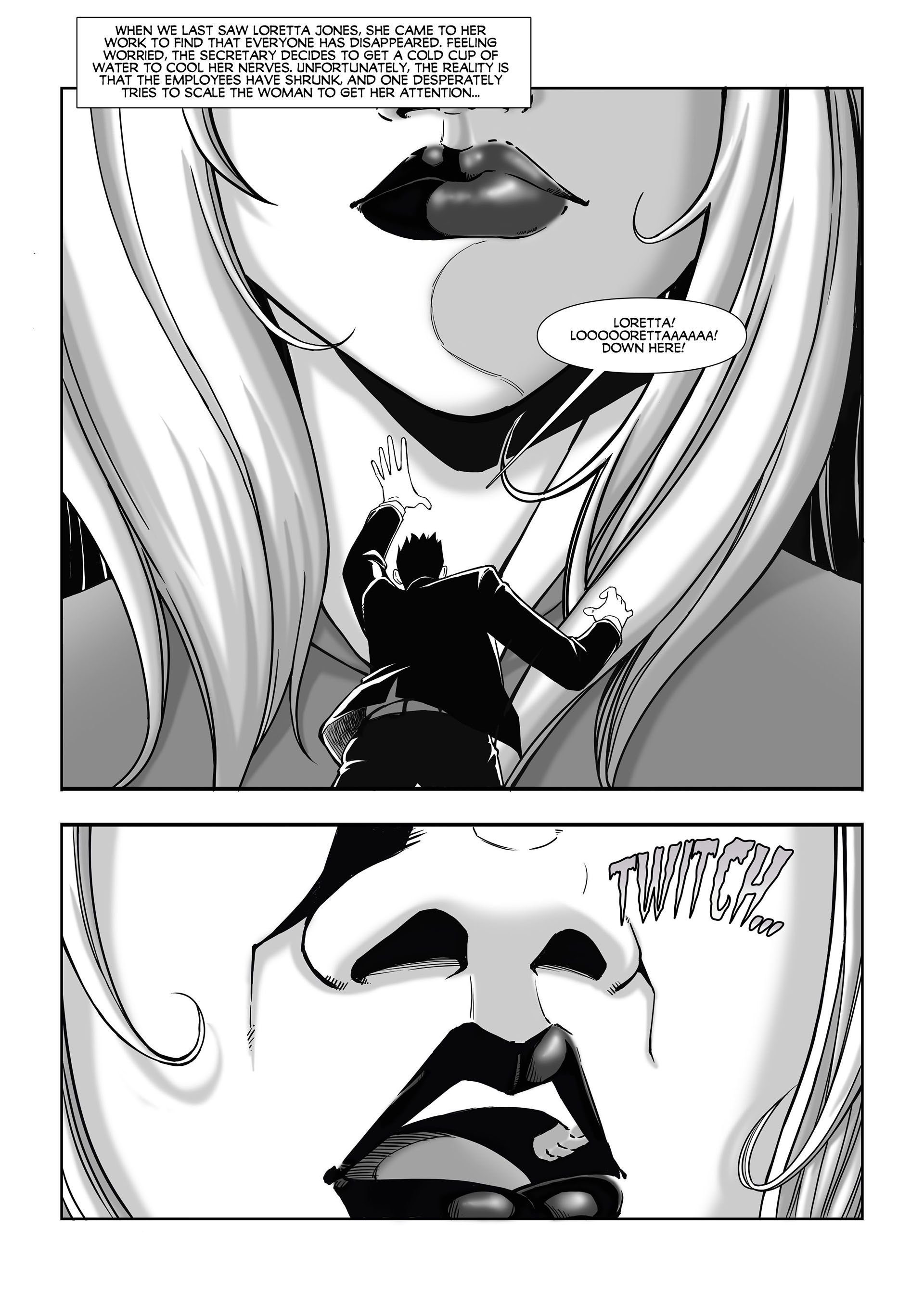 A Secretary’s Tale [Giantess Fan] 2 . A Secretary's Tale  - Chapter 2 [Giantess Fan] – page 2