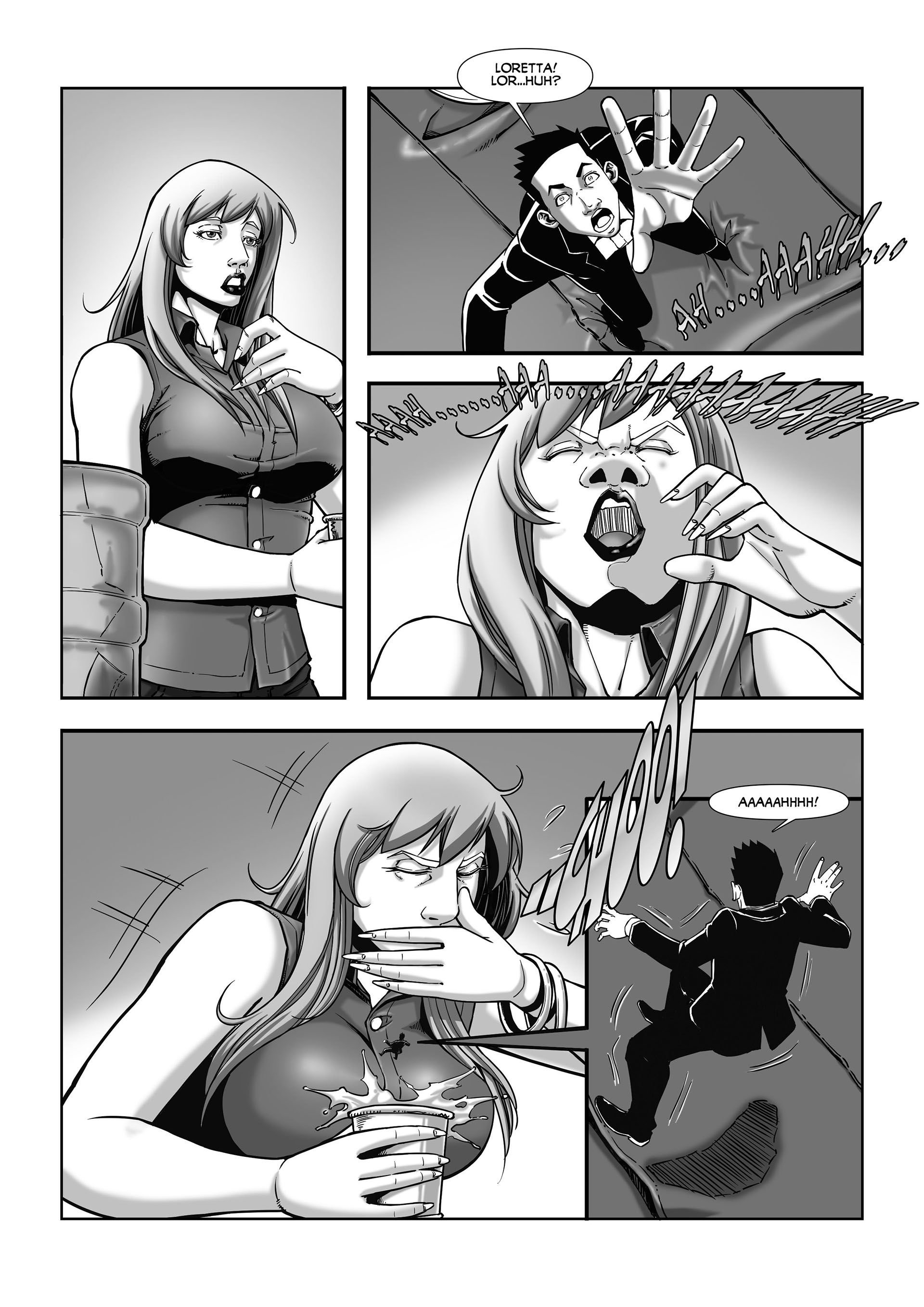 A Secretary’s Tale [Giantess Fan] 2 . A Secretary's Tale  - Chapter 2 [Giantess Fan] – page 3