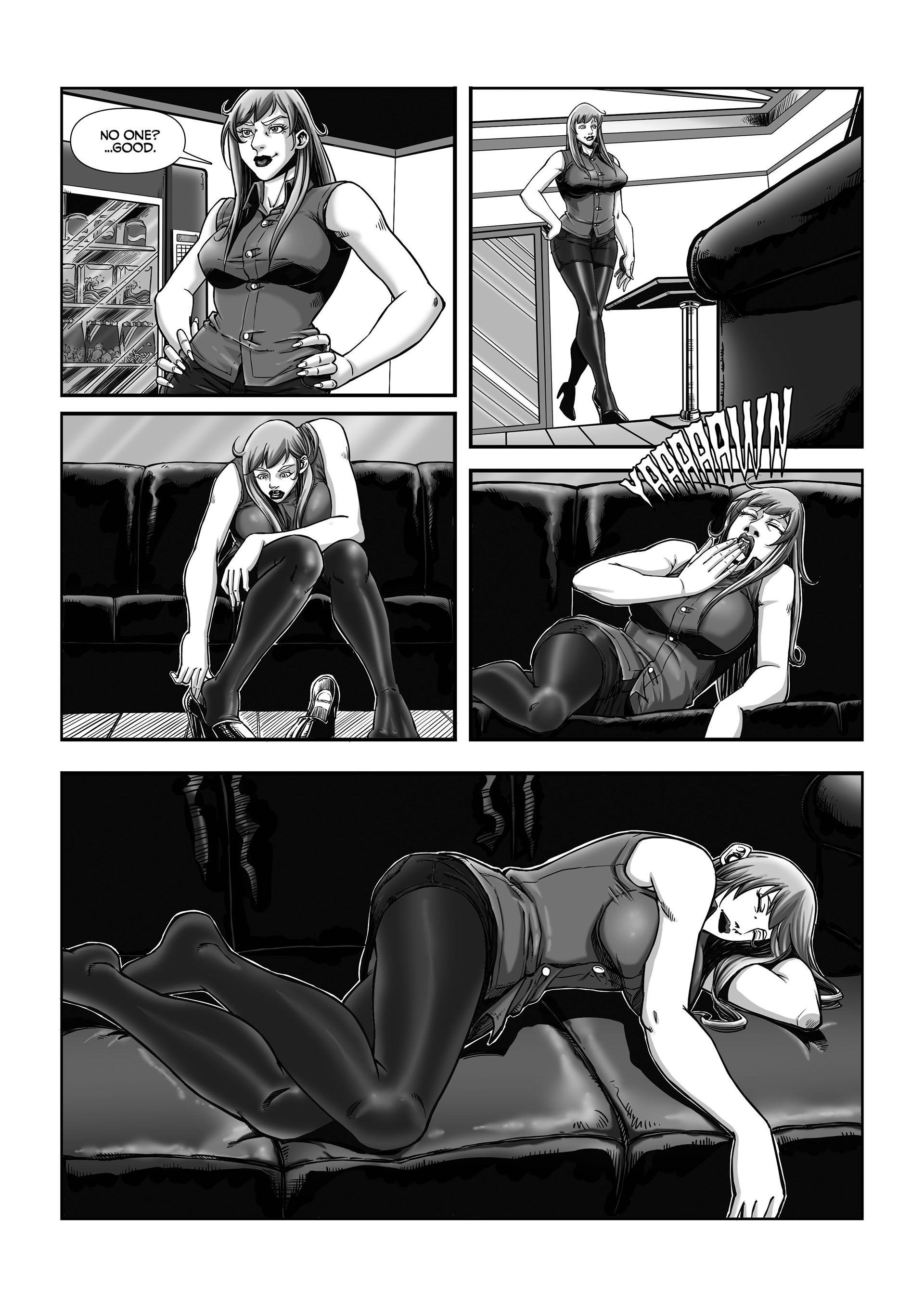 A Secretary’s Tale [Giantess Fan] 2 . A Secretary's Tale  - Chapter 2 [Giantess Fan] – page 9