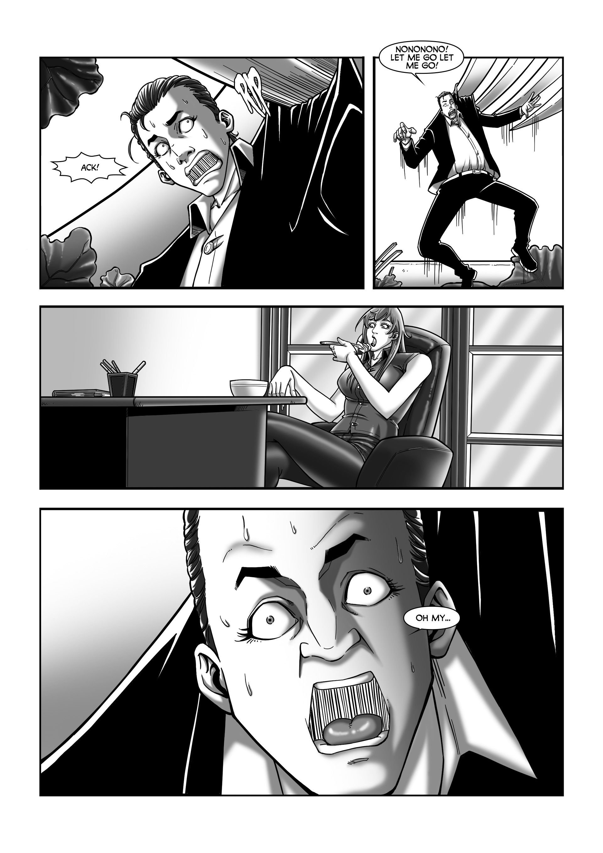 A Secretary’s Tale [Giantess Fan] 3 . A Secretary's Tale  - Chapter 3 [Giantess Fan] – page 13
