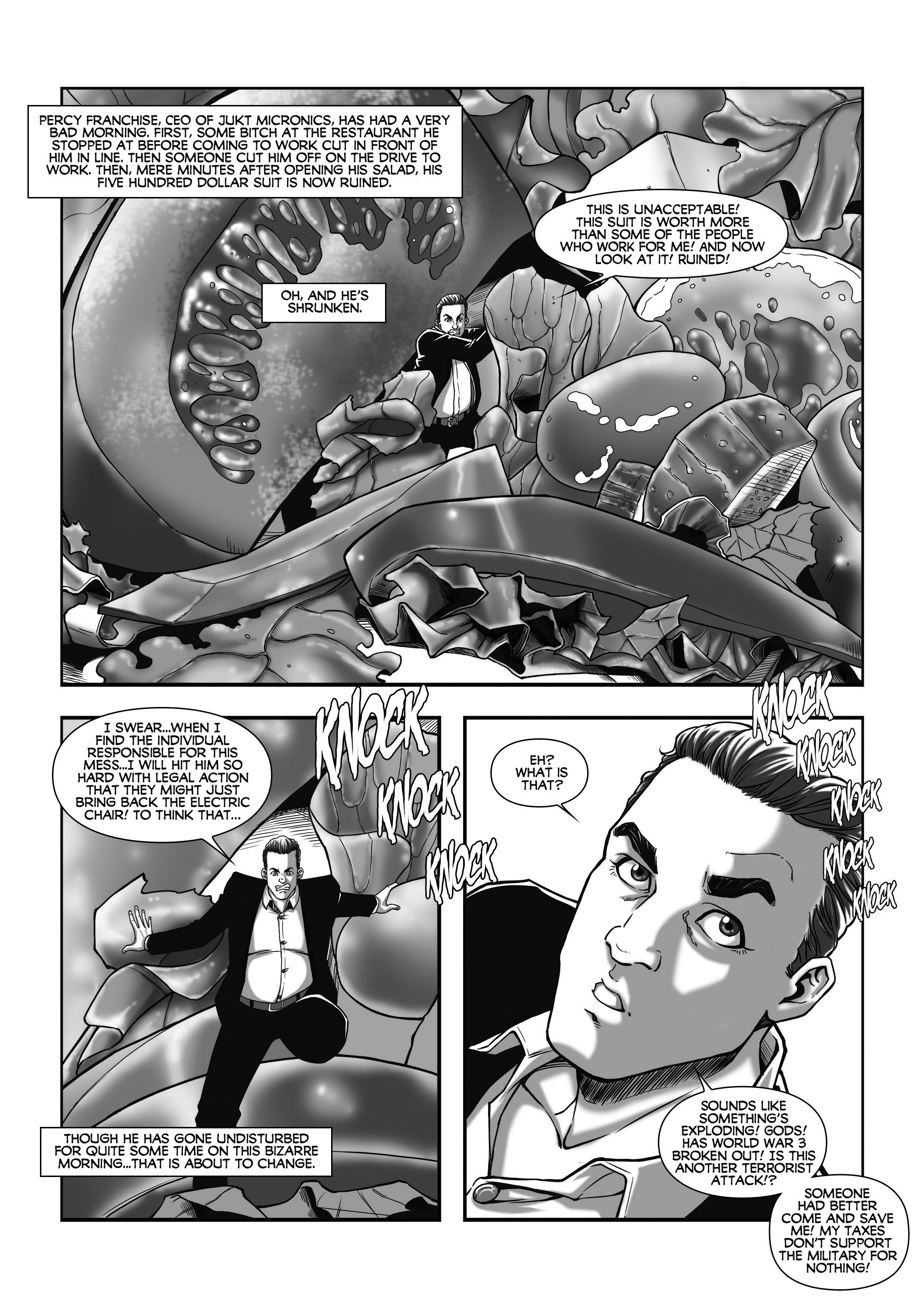 A Secretary’s Tale [Giantess Fan] 3 . A Secretary's Tale  - Chapter 3 [Giantess Fan] – page 2