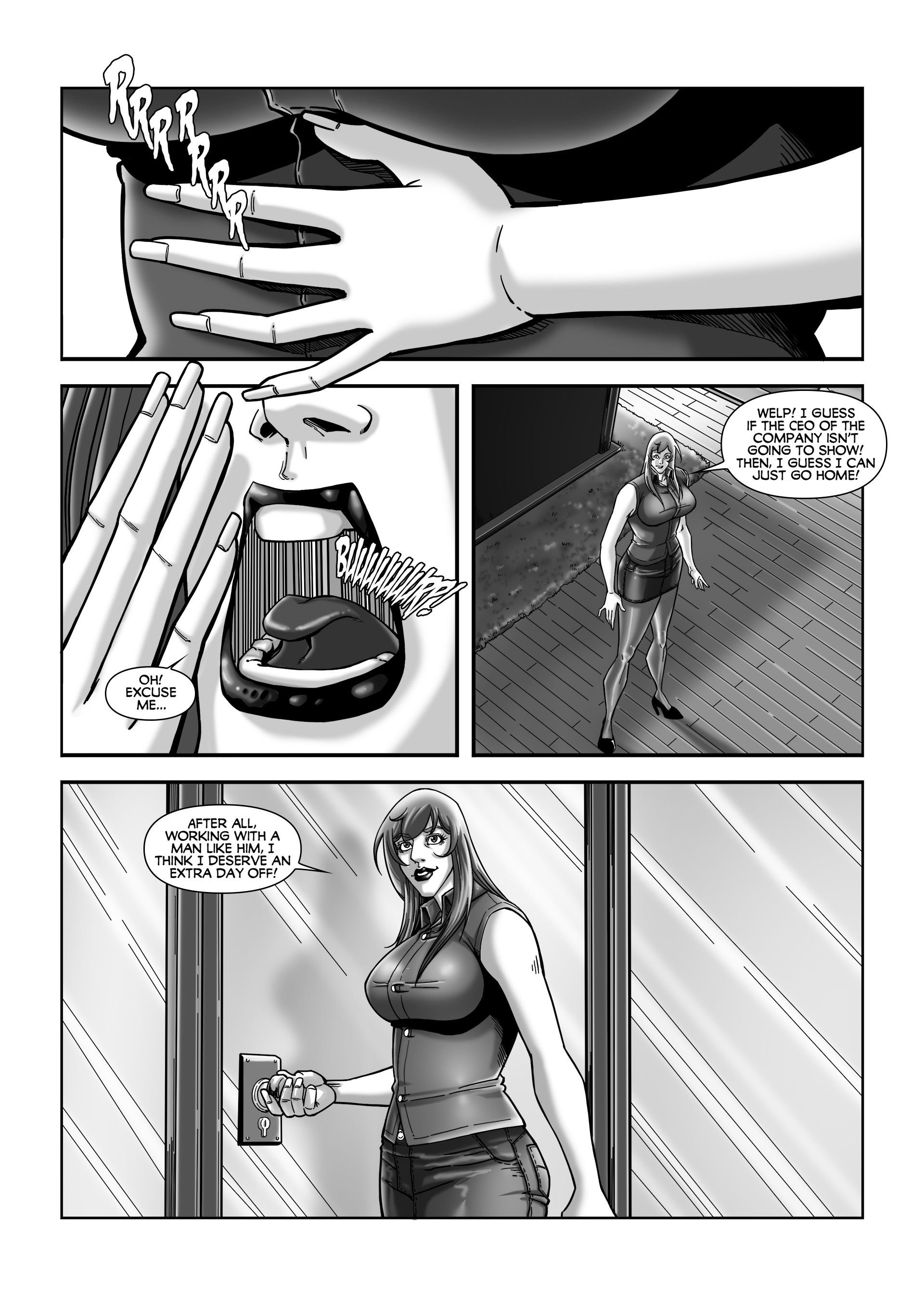 A Secretary’s Tale [Giantess Fan] 3 . A Secretary's Tale  - Chapter 3 [Giantess Fan] – page 23