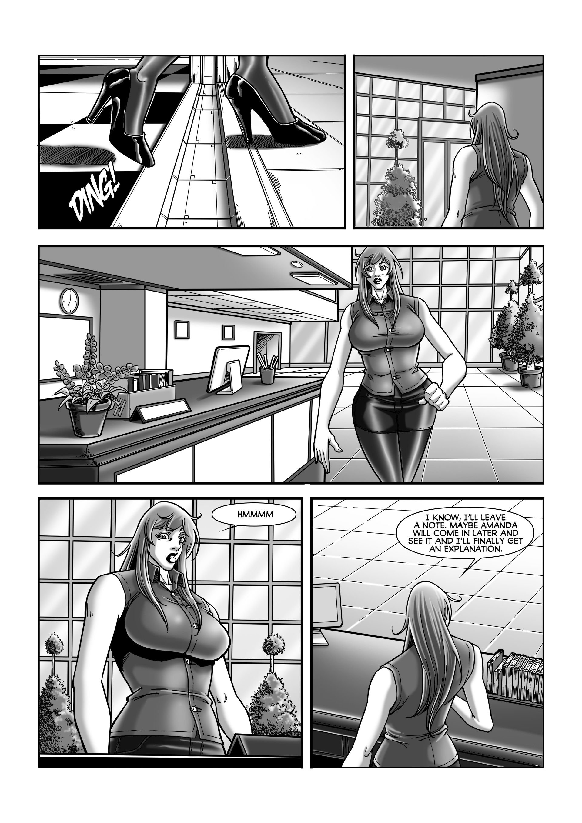A Secretary’s Tale [Giantess Fan] 3 . A Secretary's Tale  - Chapter 3 [Giantess Fan] – page 26