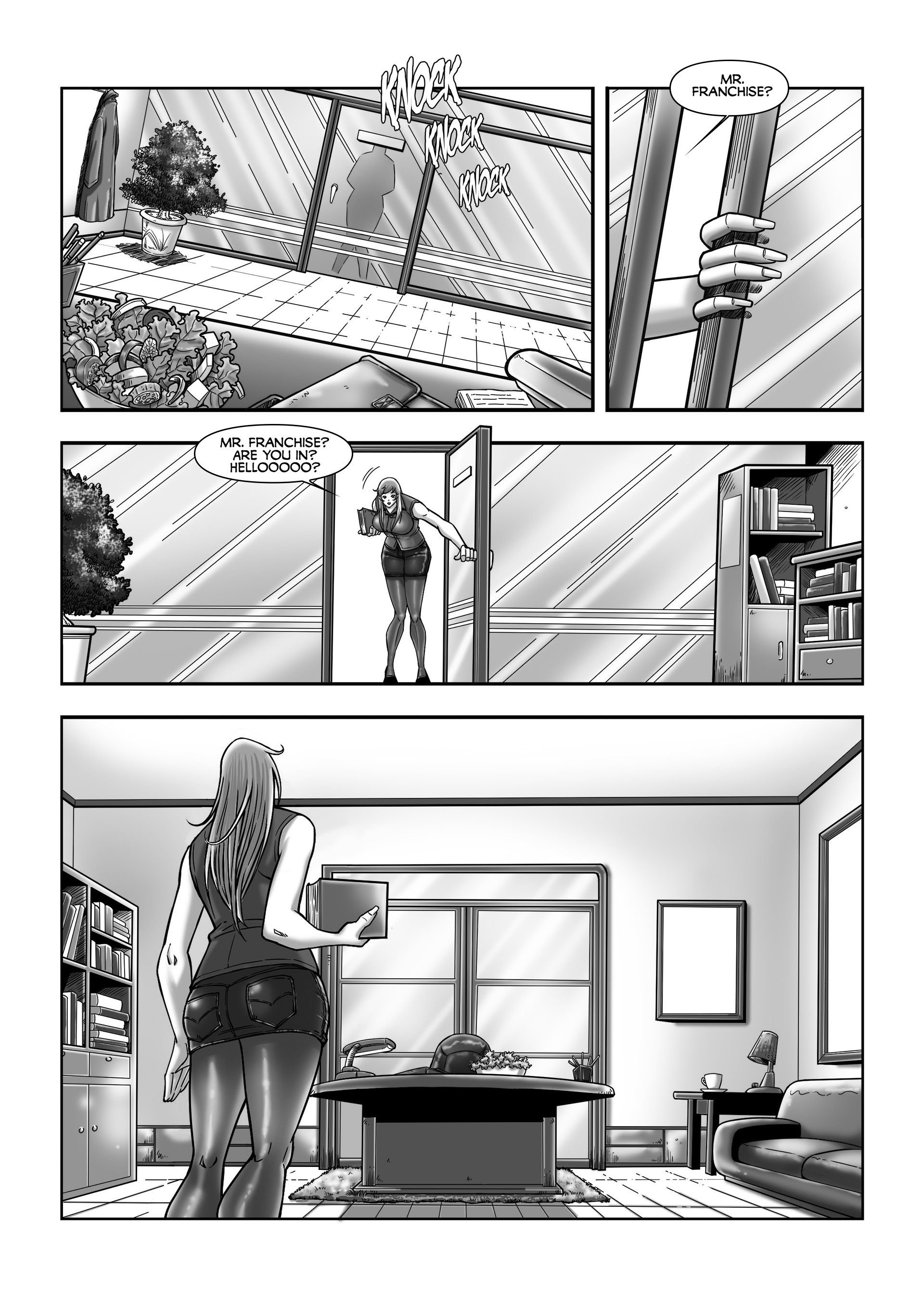 A Secretary’s Tale [Giantess Fan] 3 . A Secretary's Tale  - Chapter 3 [Giantess Fan] – page 3