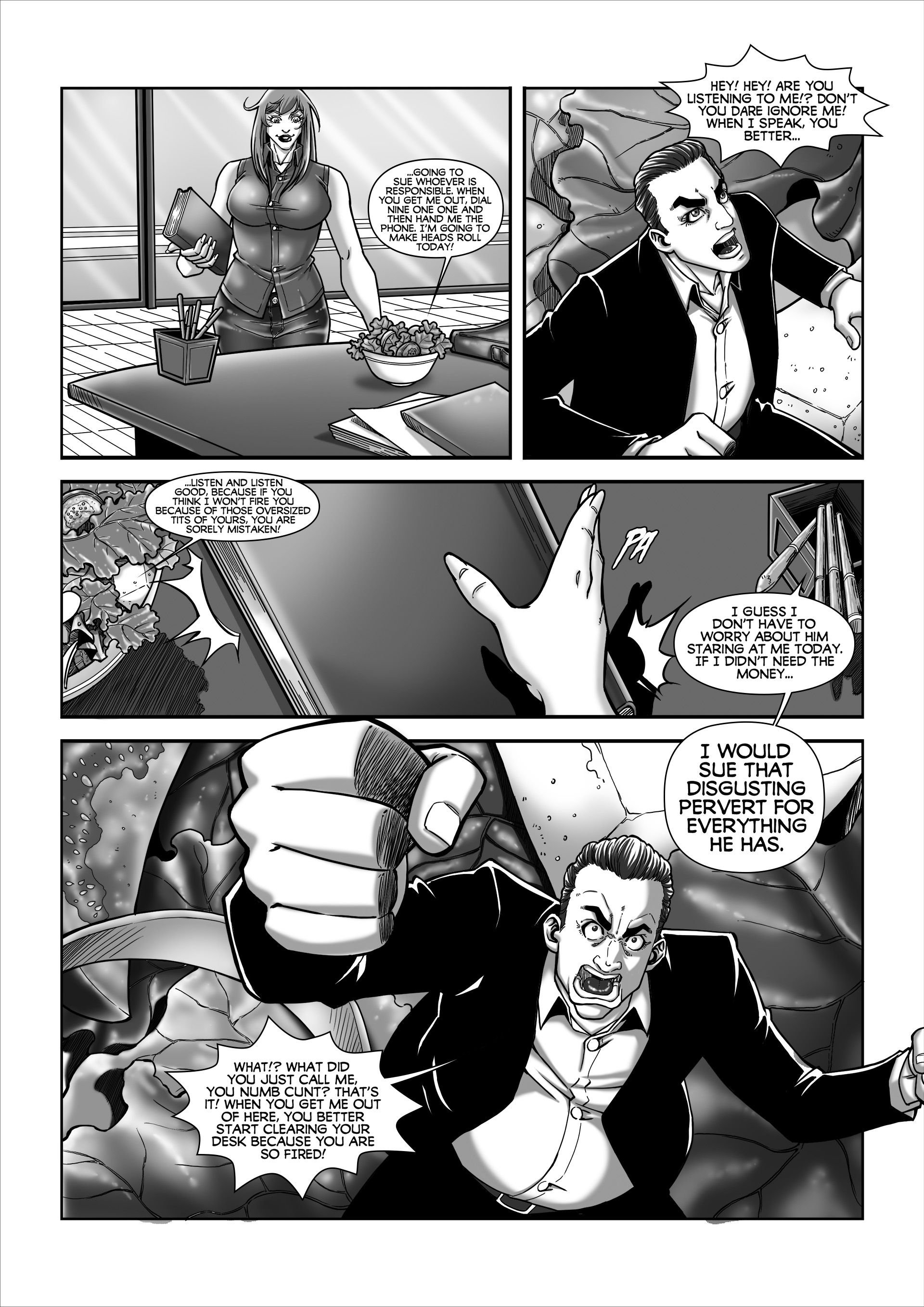 A Secretary’s Tale [Giantess Fan] 3 . A Secretary's Tale  - Chapter 3 [Giantess Fan] – page 5