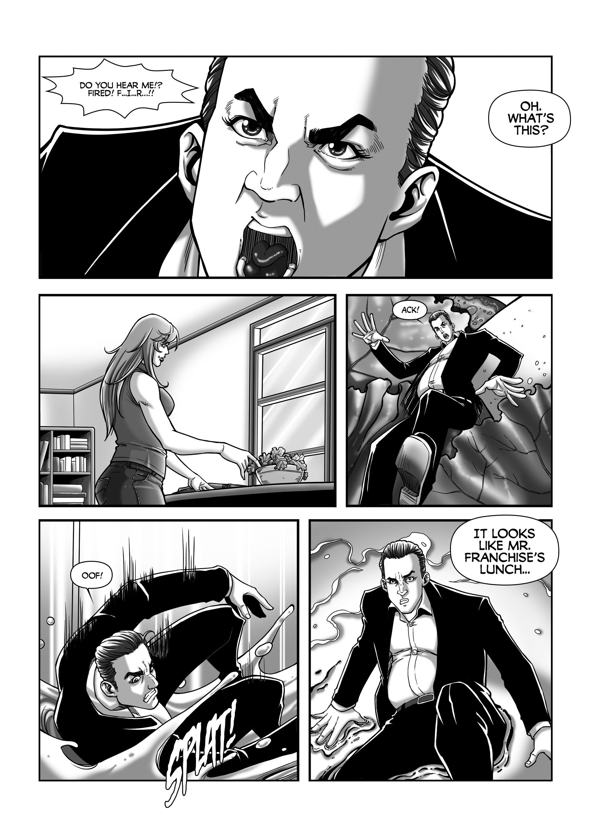 A Secretary’s Tale [Giantess Fan] 3 . A Secretary's Tale  - Chapter 3 [Giantess Fan] – page 6