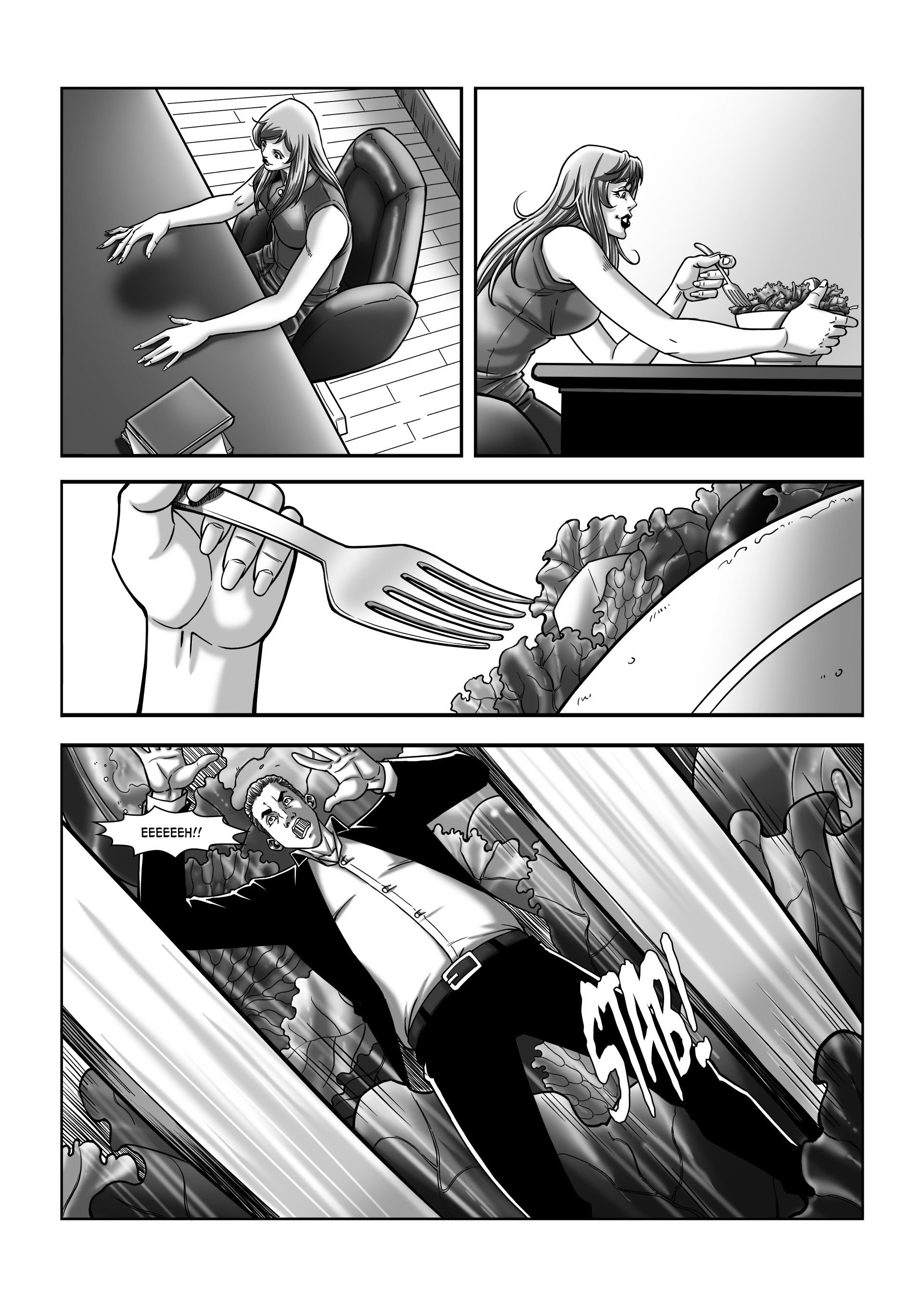 A Secretary’s Tale [Giantess Fan] 3 . A Secretary's Tale  - Chapter 3 [Giantess Fan] – page 8
