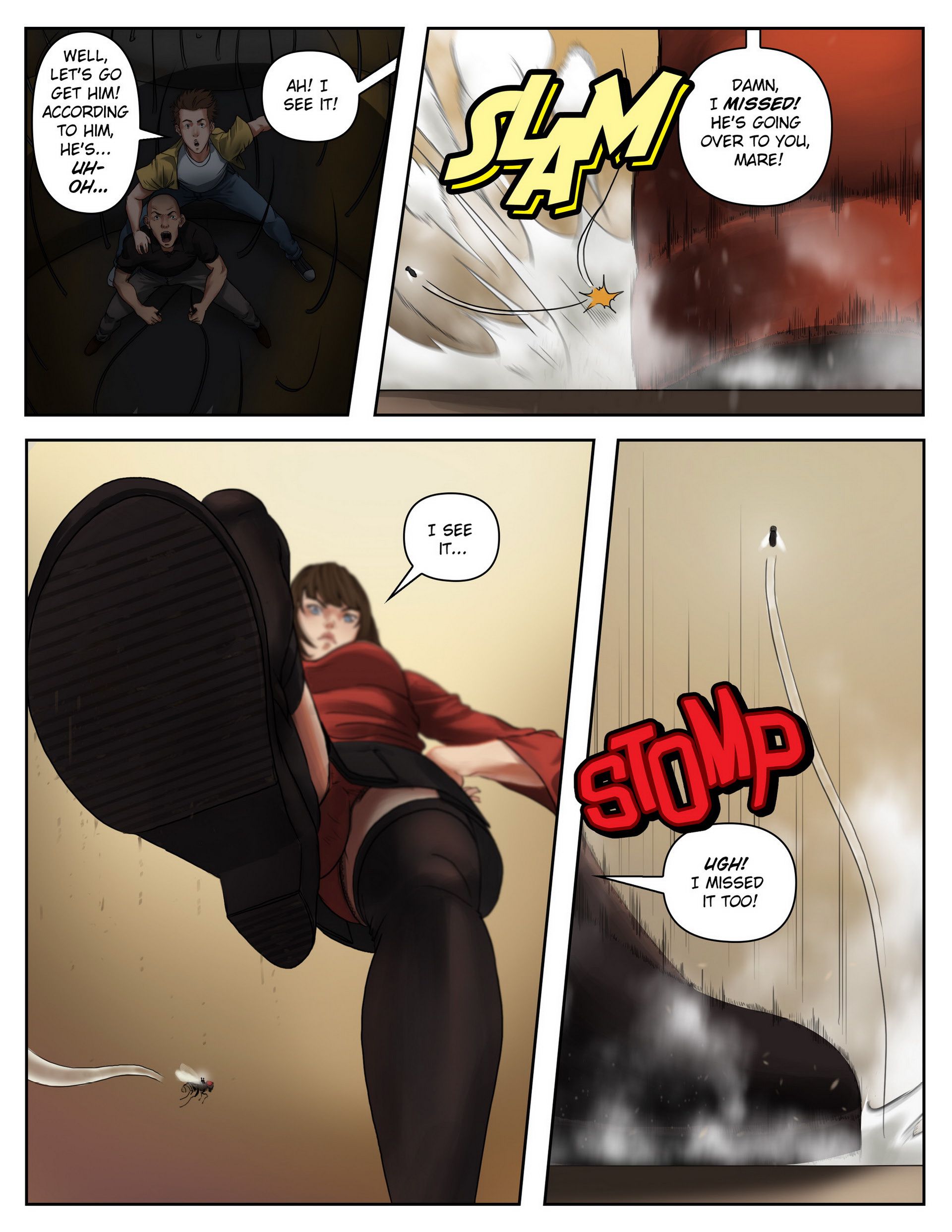 A Weekend Alone [Giantess Fan] 12 . A Weekend Alone - Chapter 12 [Giantess Fan] – page 19