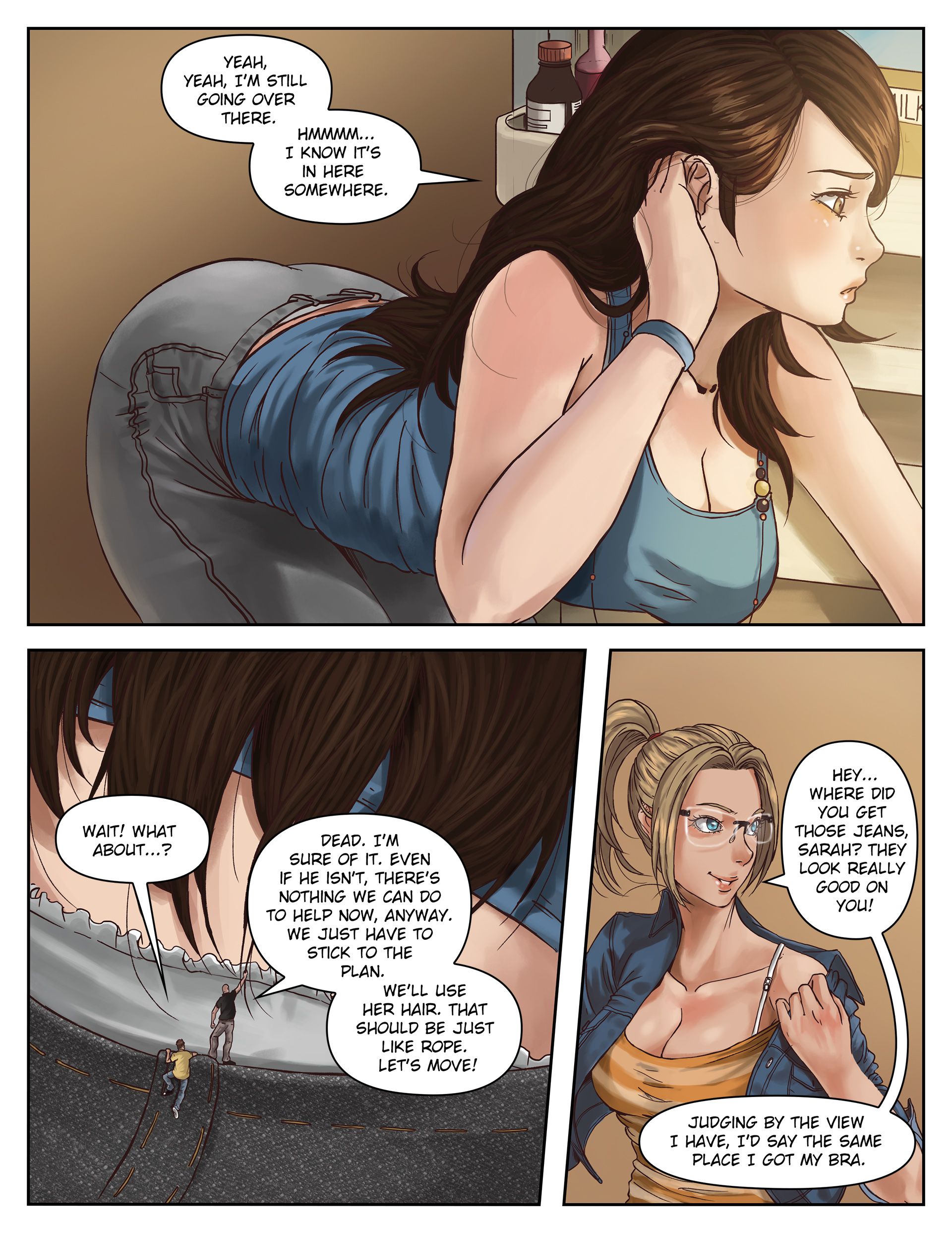 A Weekend Alone [Giantess Fan] 10 . A Weekend Alone - Chapter 10 [Giantess Fan] – page 11