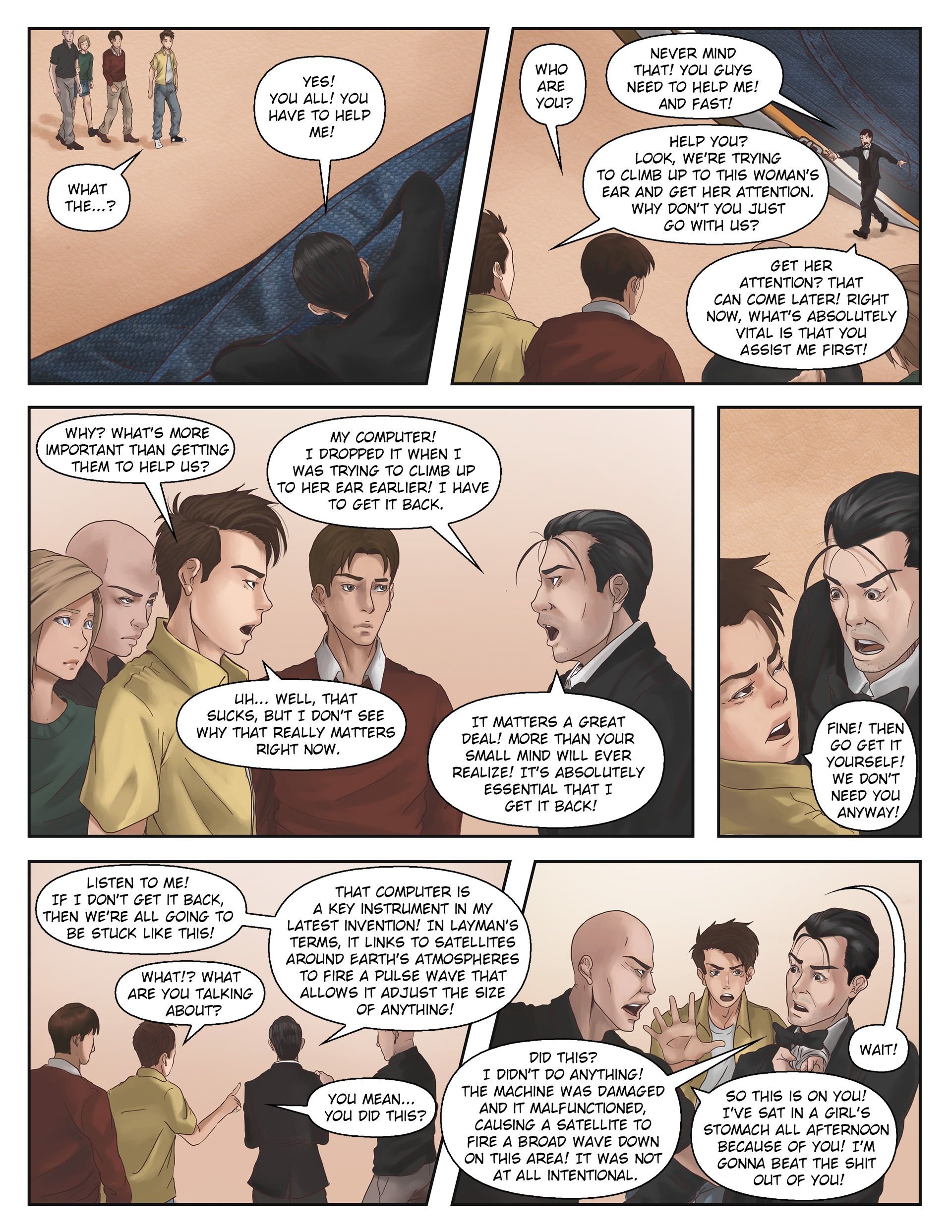 A Weekend Alone [Giantess Fan] 9 . A Weekend Alone - Chapter 9 [Giantess Fan] – page 10