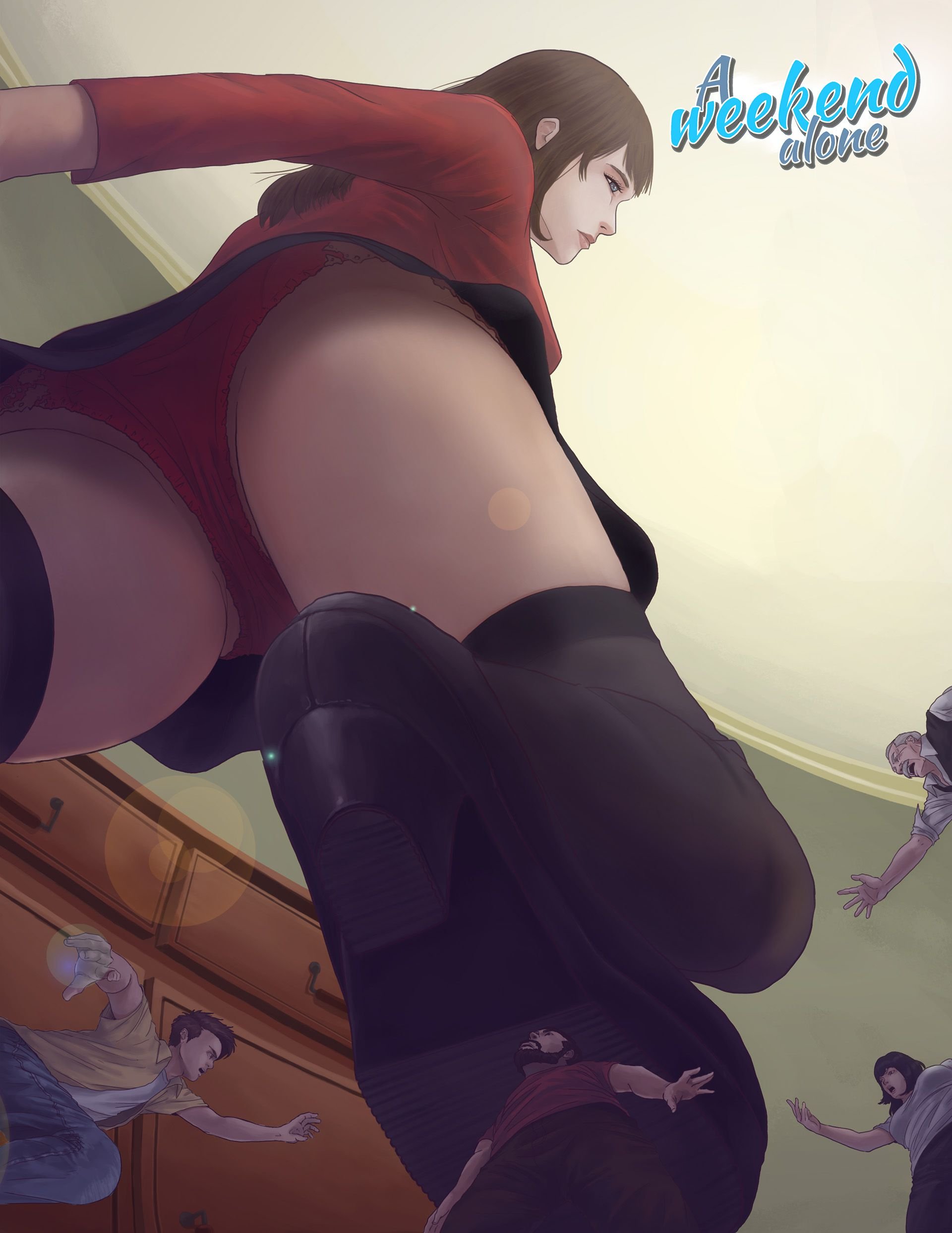 A Weekend Alone [Giantess Fan] 5 . A Weekend Alone - Chapter 5 [Giantess Fan] – page 1