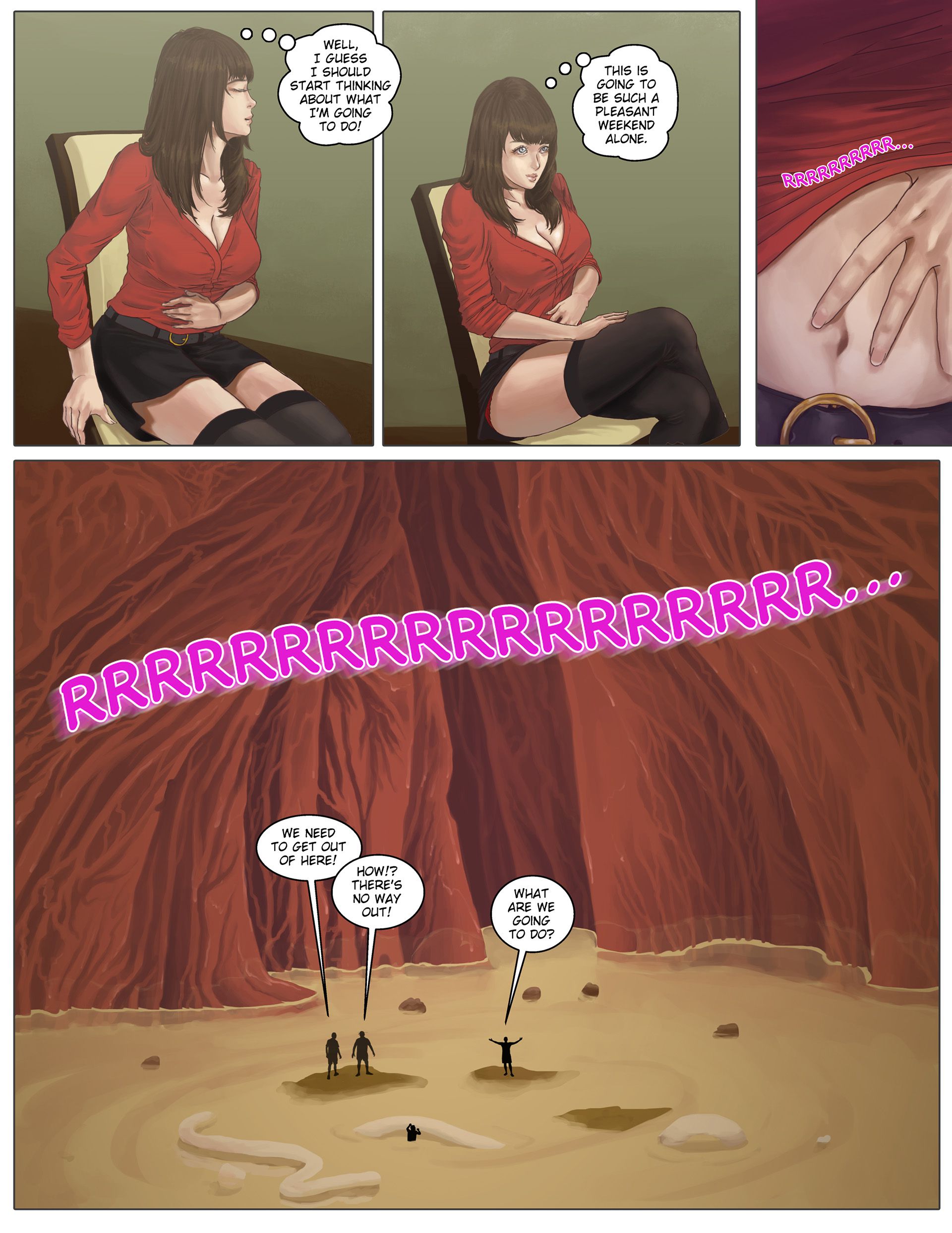 A Weekend Alone [Giantess Fan] 5 . A Weekend Alone - Chapter 5 [Giantess Fan] – page 15