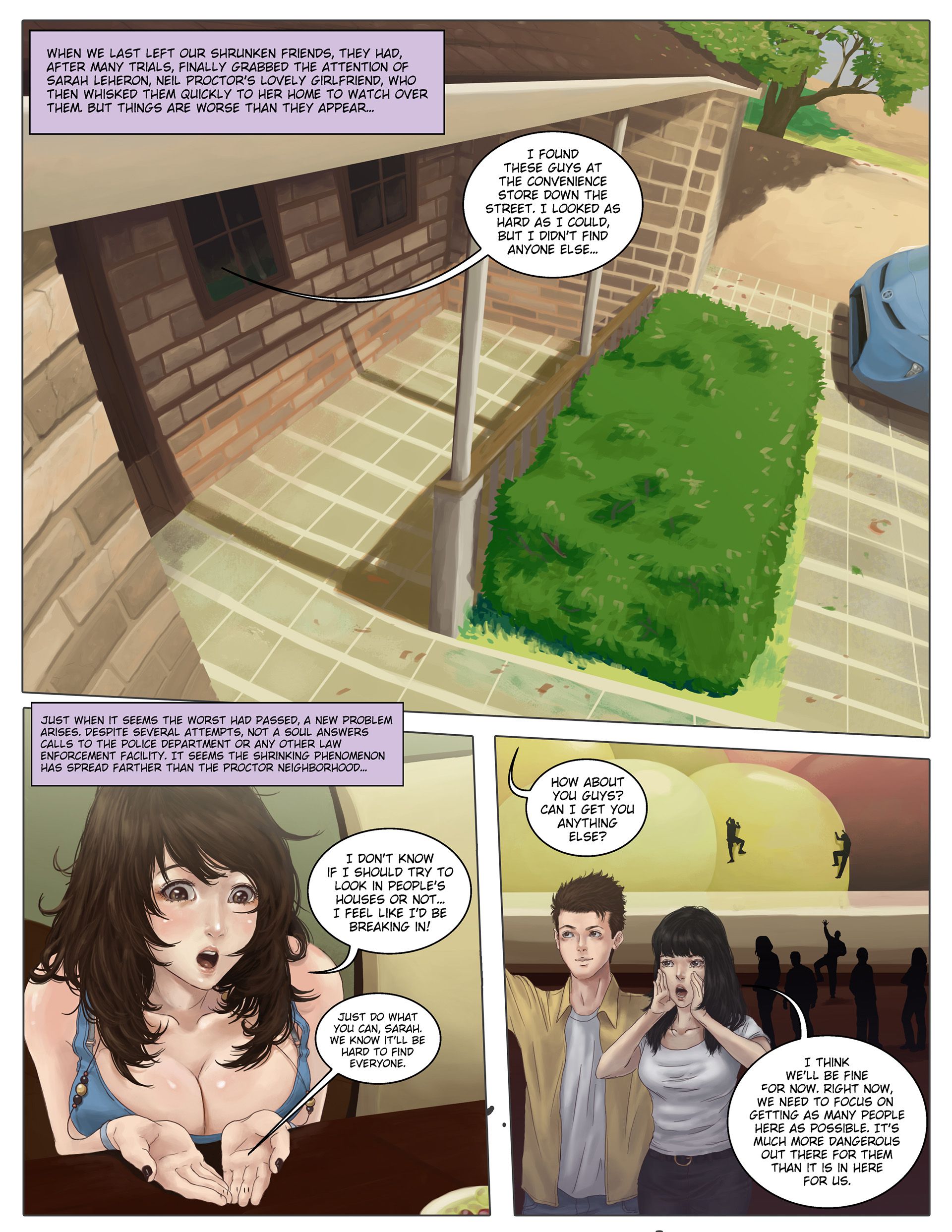 A Weekend Alone [Giantess Fan] 5 . A Weekend Alone - Chapter 5 [Giantess Fan] – page 2