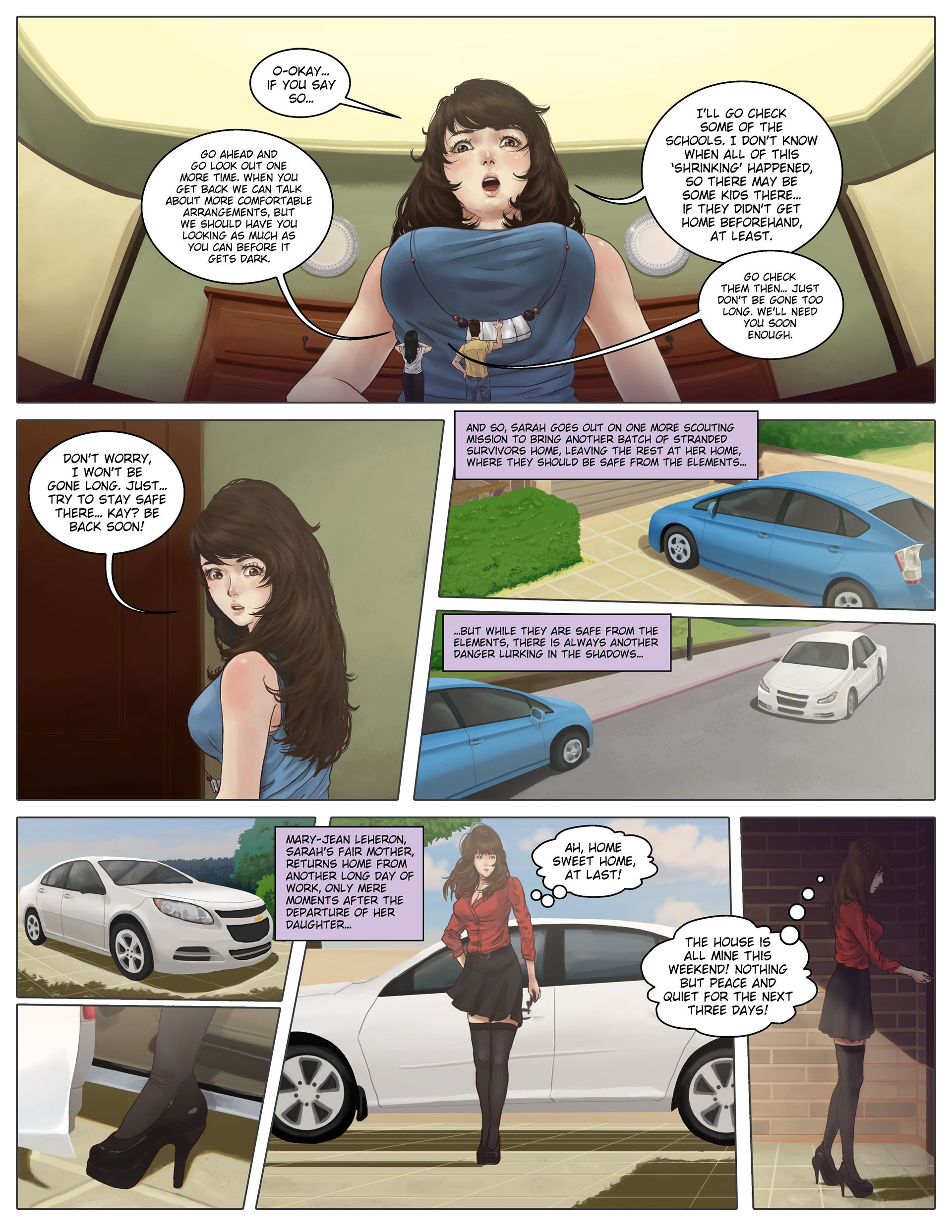 A Weekend Alone [Giantess Fan] 5 . A Weekend Alone - Chapter 5 [Giantess Fan] – page 3