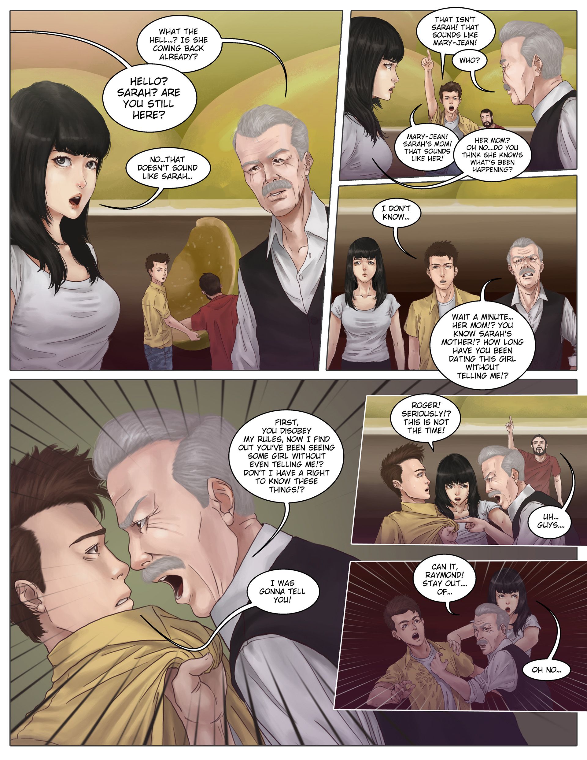 A Weekend Alone [Giantess Fan] 5 . A Weekend Alone - Chapter 5 [Giantess Fan] – page 4