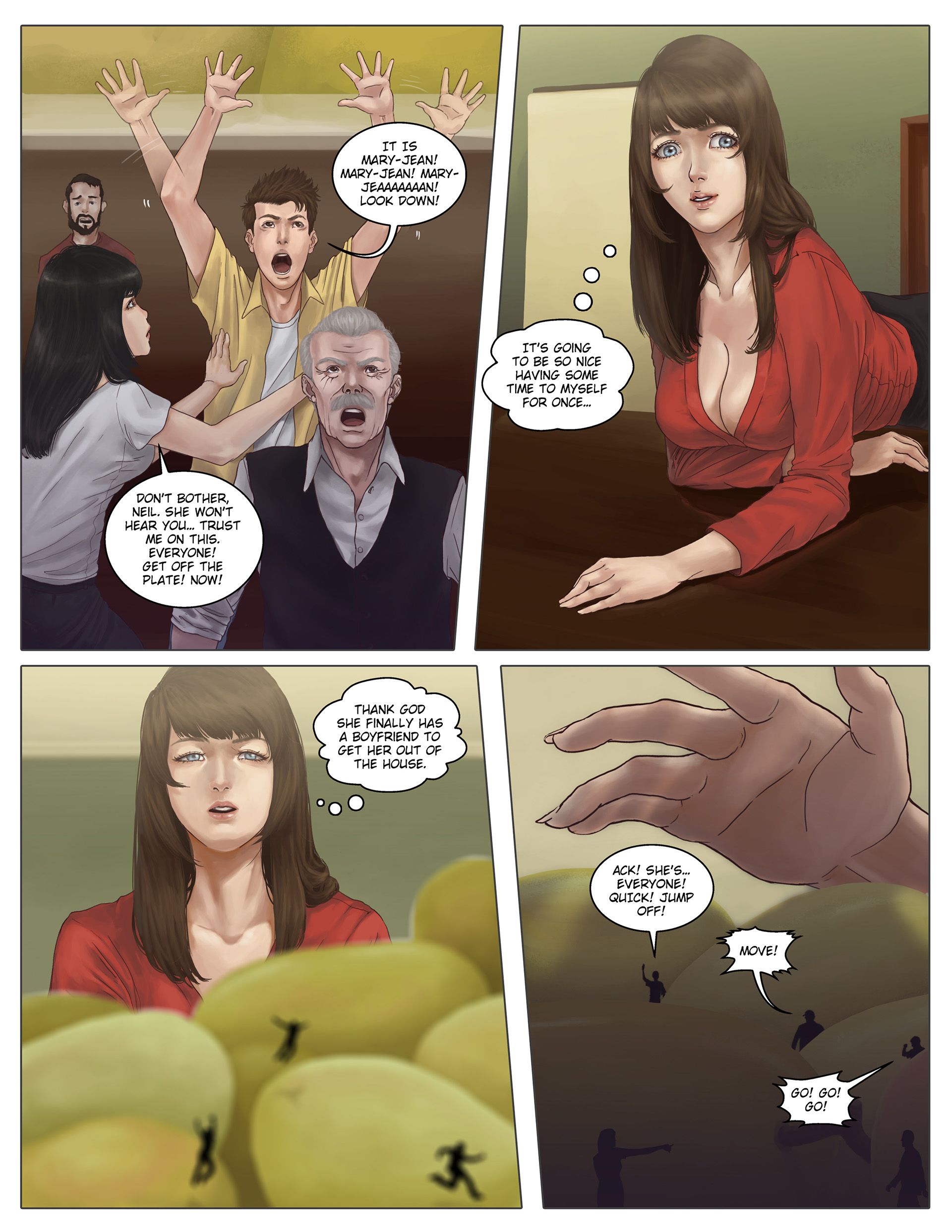 A Weekend Alone [Giantess Fan] 5 . A Weekend Alone - Chapter 5 [Giantess Fan] – page 6