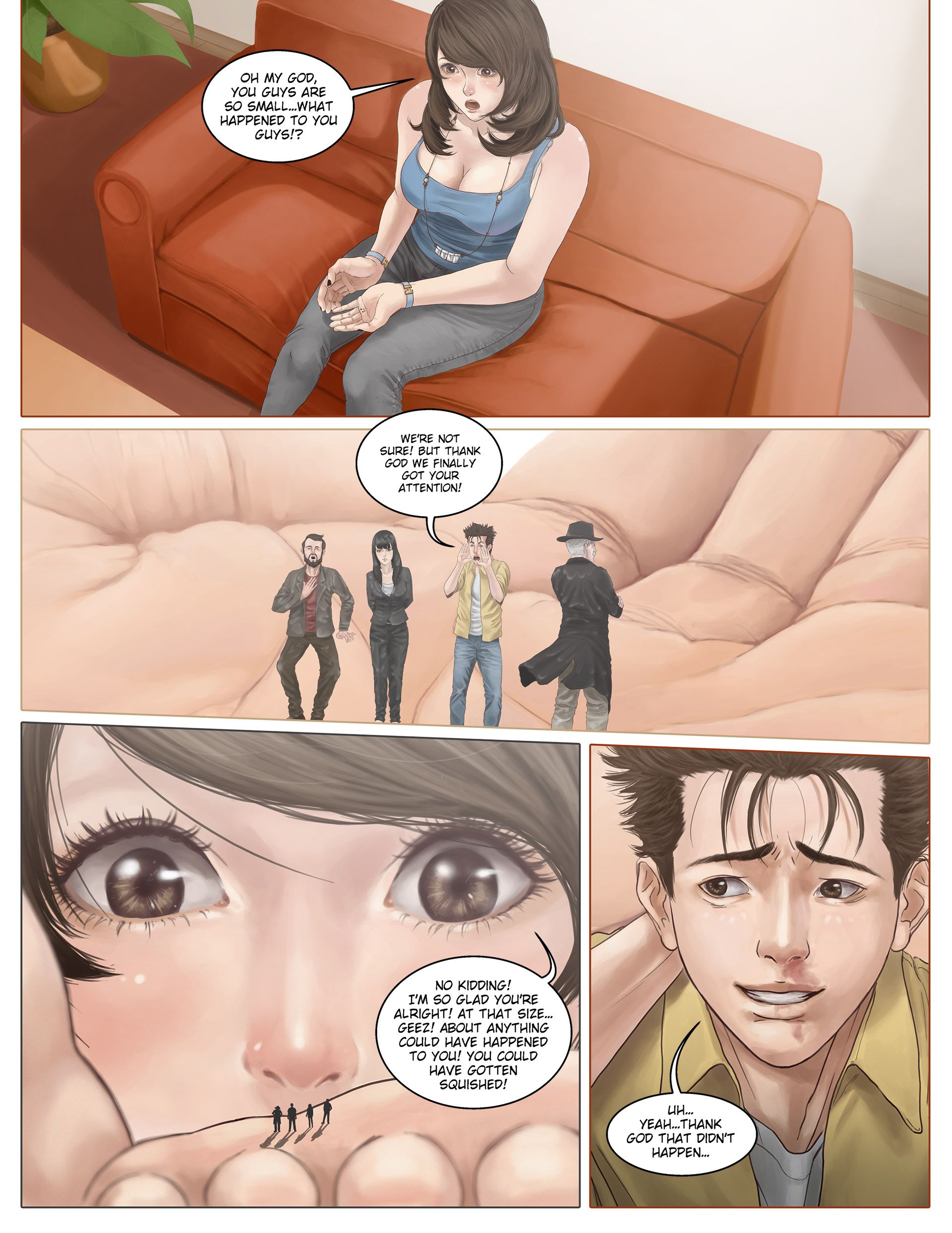 A Weekend Alone [Giantess Fan] 4 . A Weekend Alone - Chapter 4 [Giantess Fan] – page 12