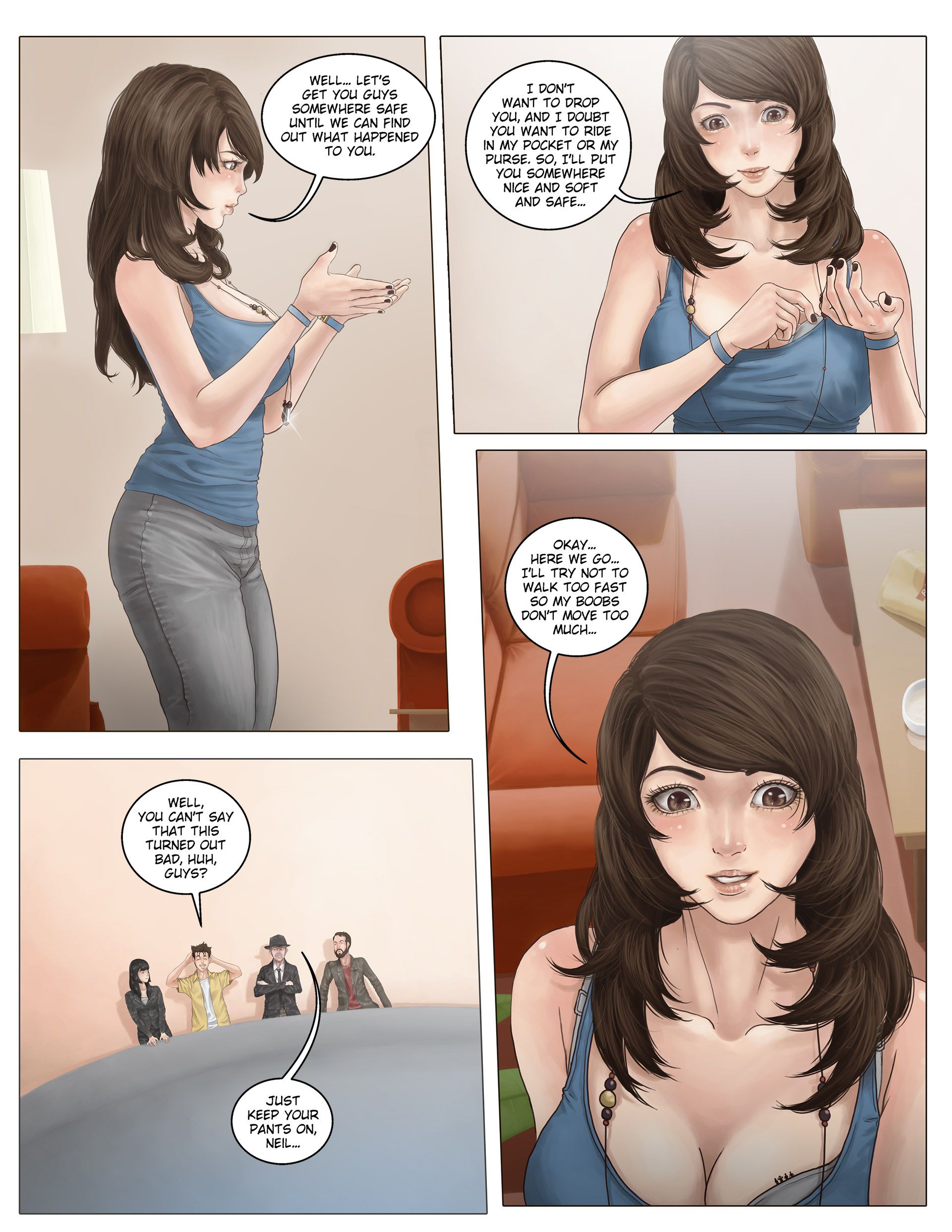 A Weekend Alone [Giantess Fan] 4 . A Weekend Alone - Chapter 4 [Giantess Fan] – page 15