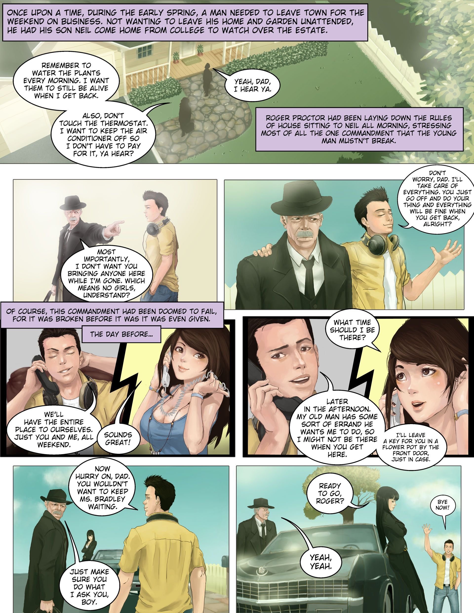 A Weekend Alone [Giantess Fan] 1 . A Weekend Alone - Chapter 1 [Giantess Fan] – page 3