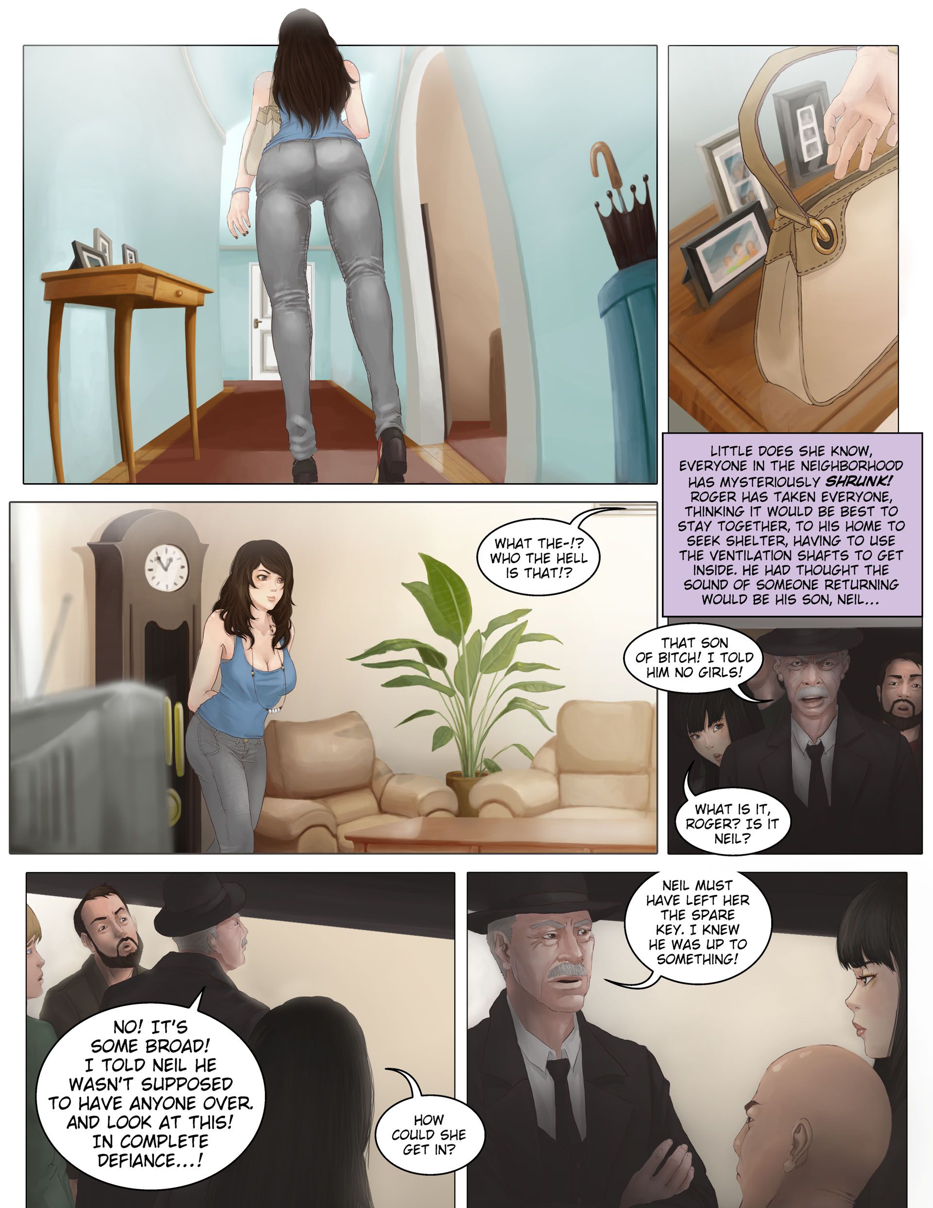 A Weekend Alone [Giantess Fan] 1 . A Weekend Alone - Chapter 1 [Giantess Fan] – page 5
