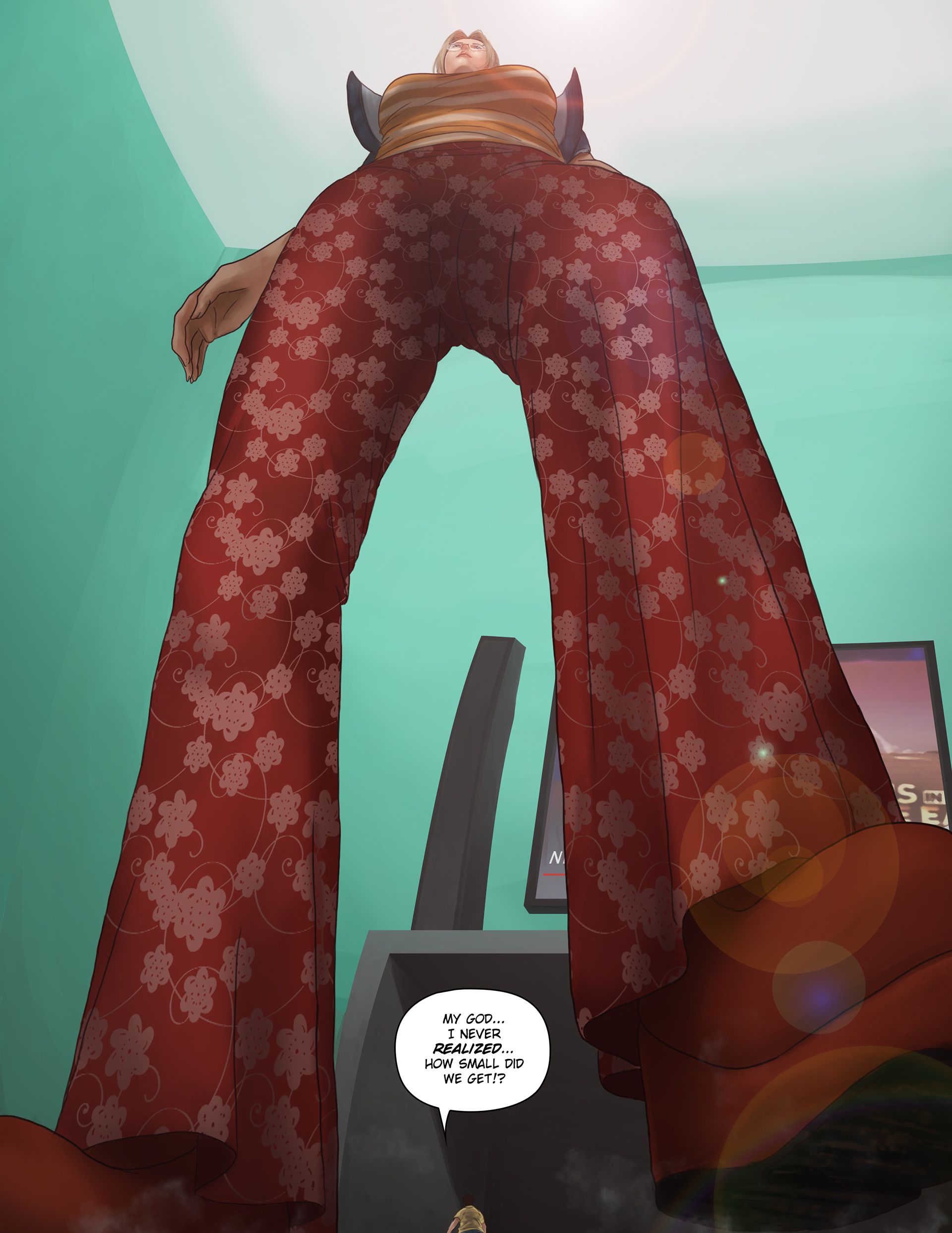 A Weekend Alone [Giantess Fan] 7 . A Weekend Alone - Chapter 7 [Giantess Fan] – page 14