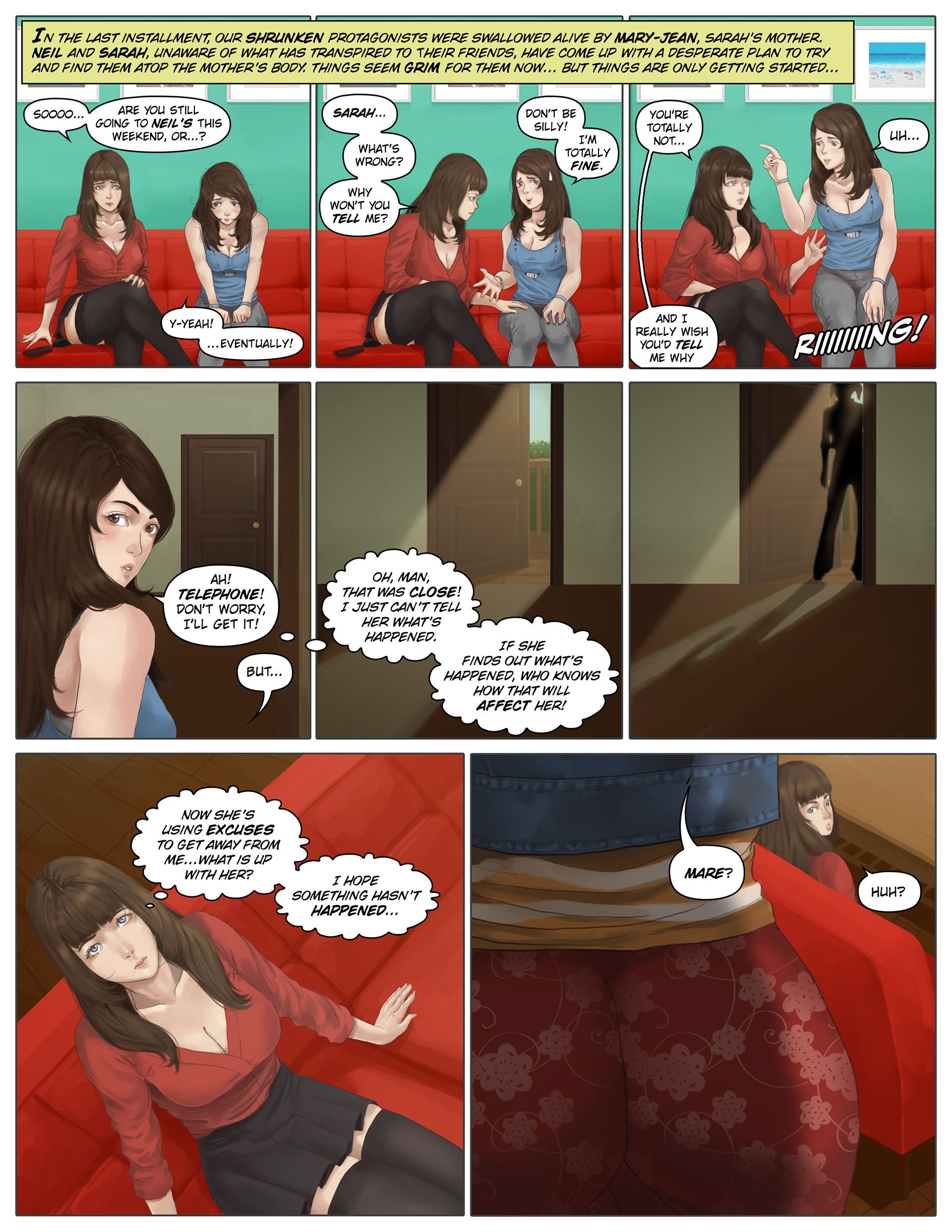 A Weekend Alone [Giantess Fan] 7 . A Weekend Alone - Chapter 7 [Giantess Fan] – page 3